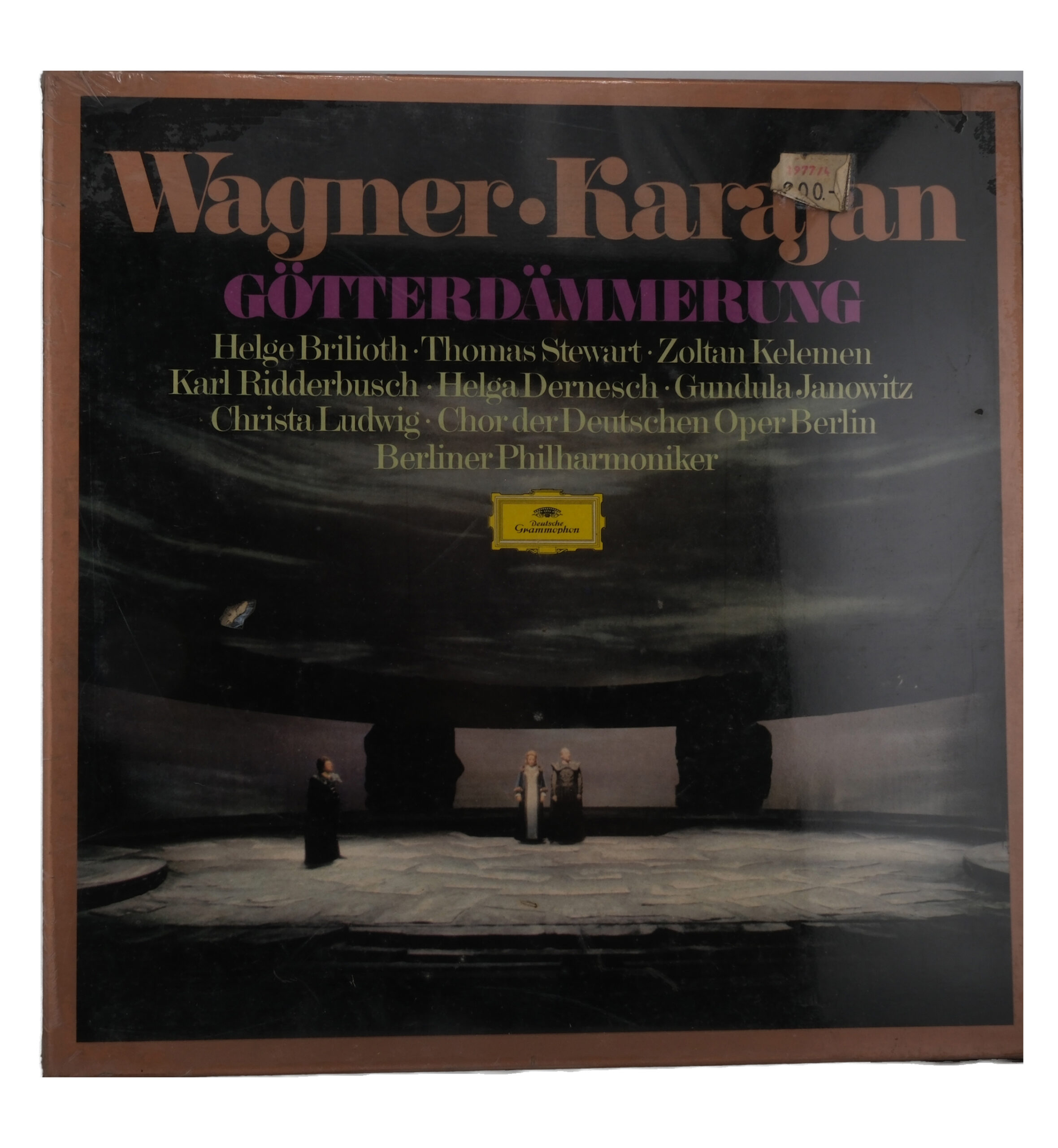 Wagner Karajan Berlin Crépuscule des Dieux 1979 Stéréo