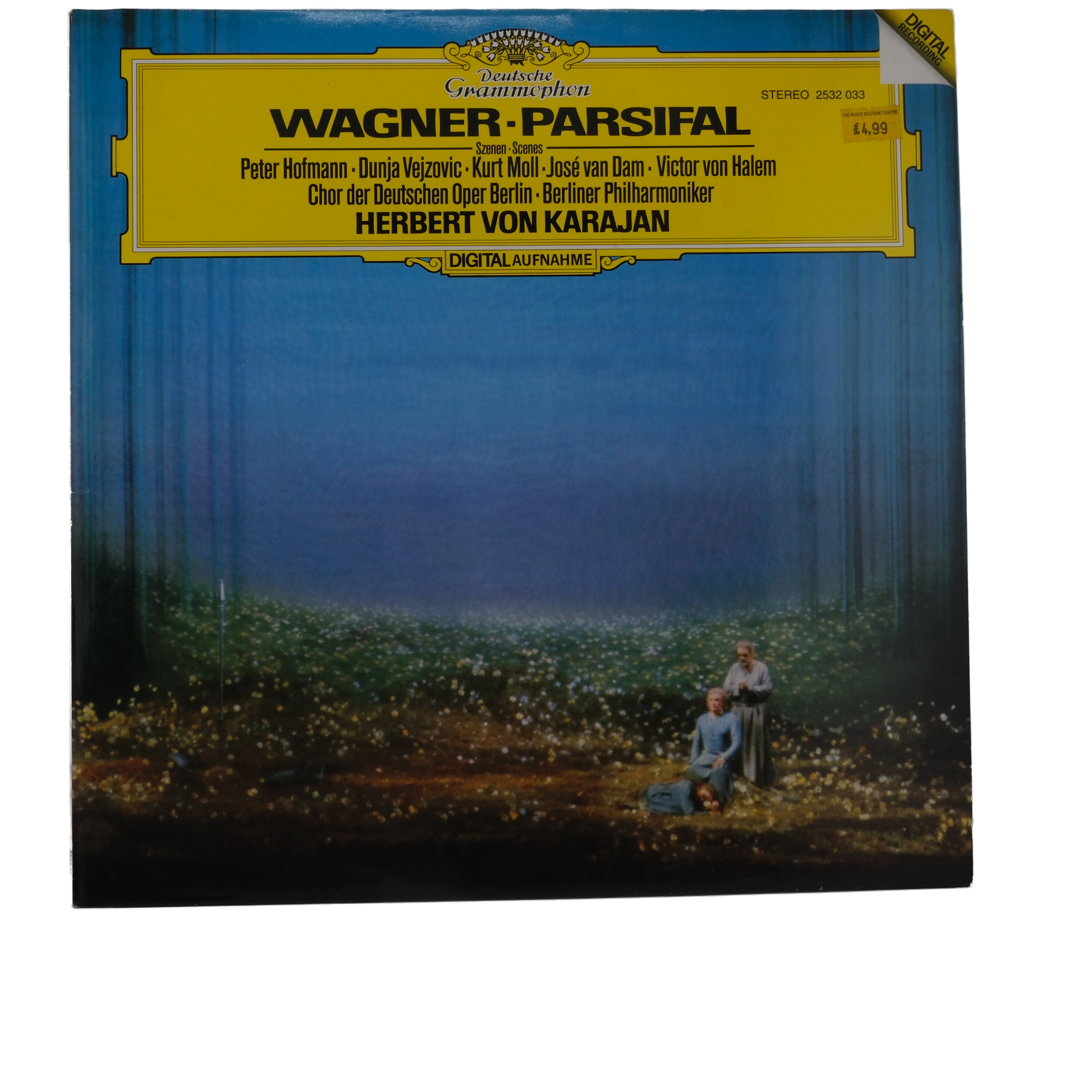 Wagner Karajan Parsifal 1981 Hofmann Vejzovic DG