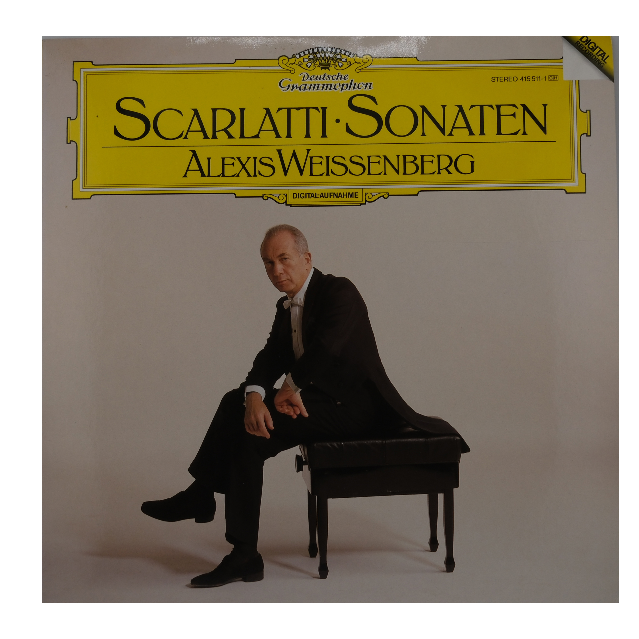 Scarlatti Sonates - Alexis Weissenberg 1986 Deutsche Grammophon