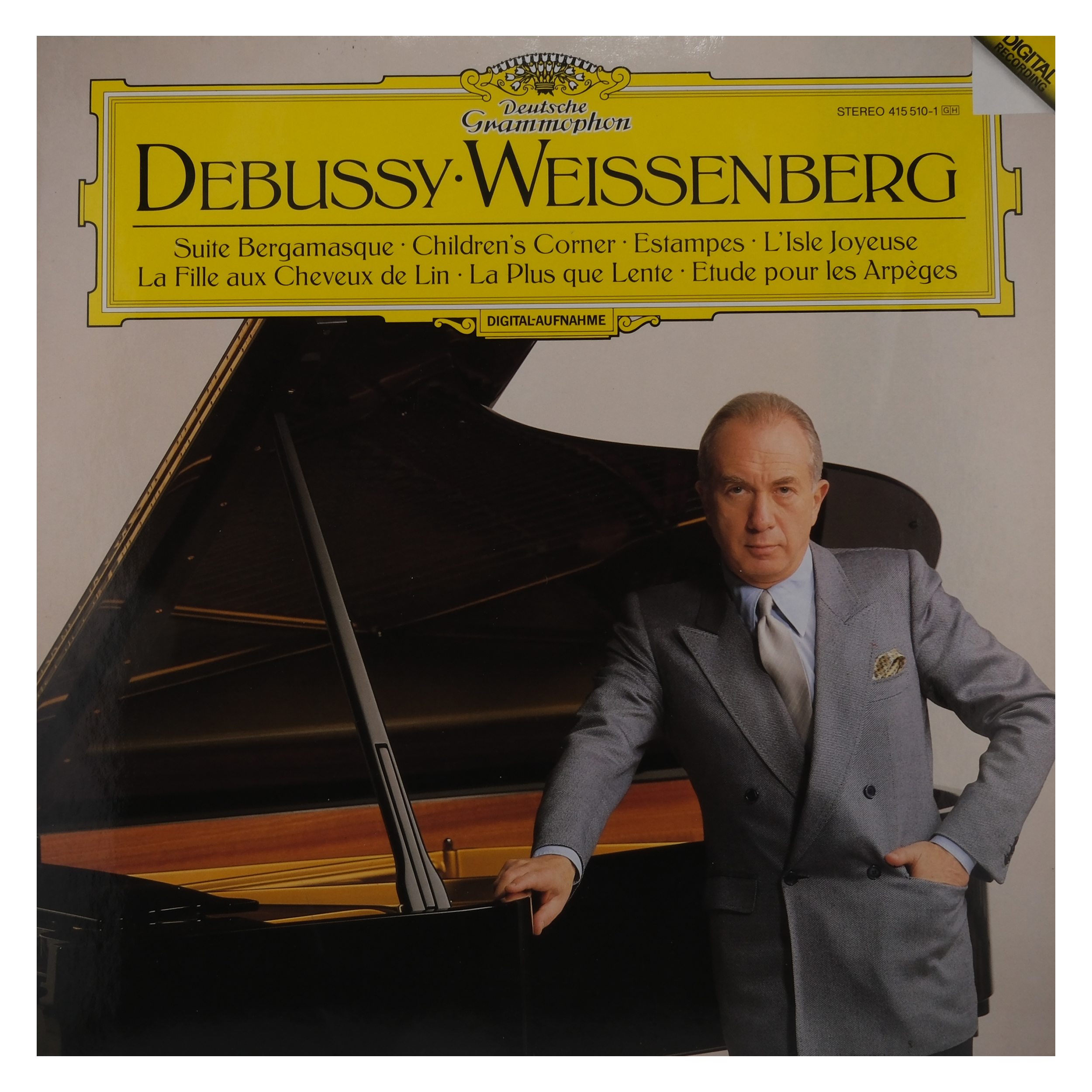 Debussy: Weissenberg - Suite Bergamasque, 1986 - Deutsche Grammophon
