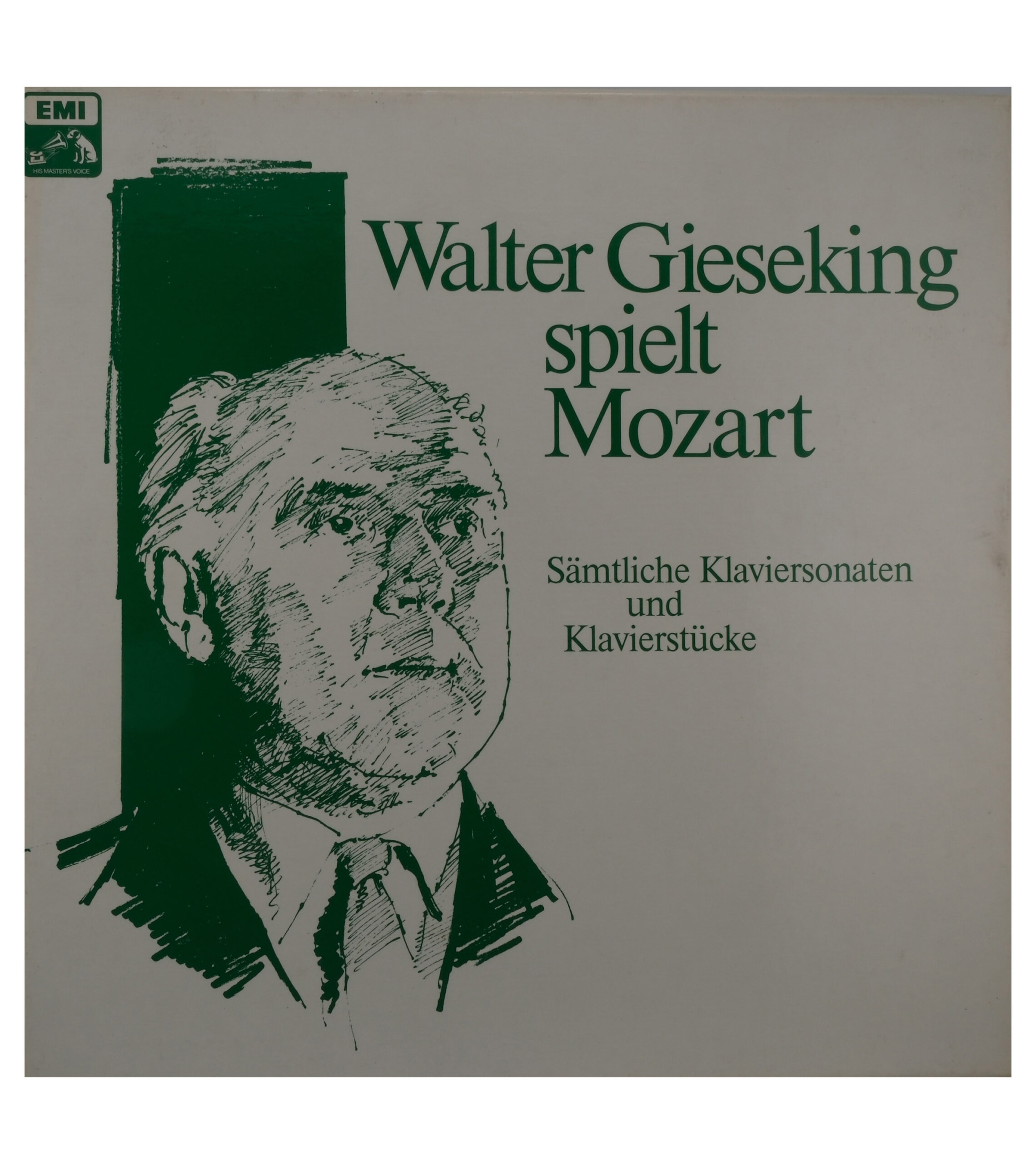 Mozart par Walter Gieseking, Sonates pour piano