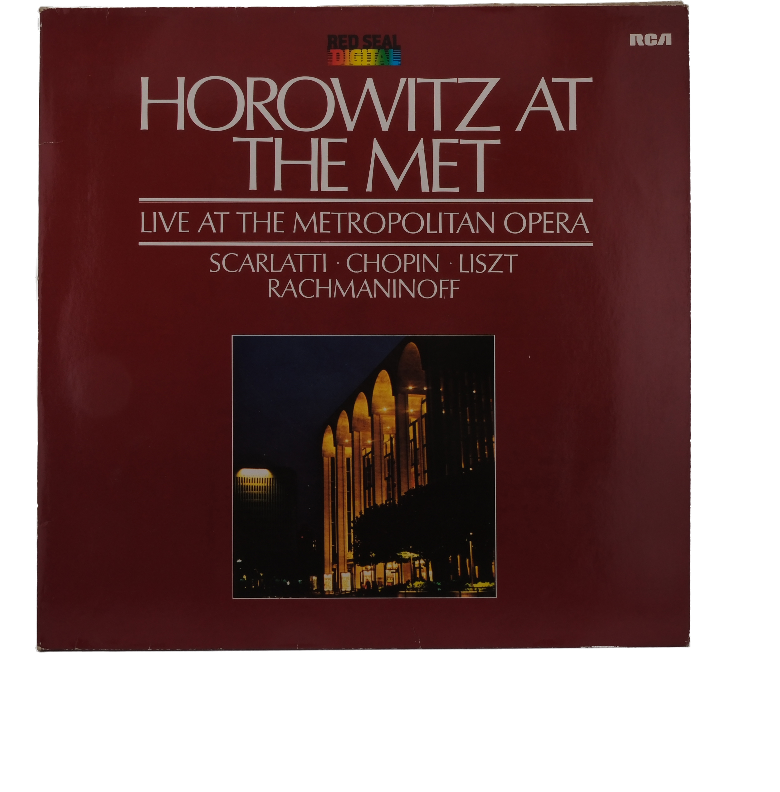 Scarlatti Chopin Liszt Rachmaninoff 1982 RCA Red Seal
