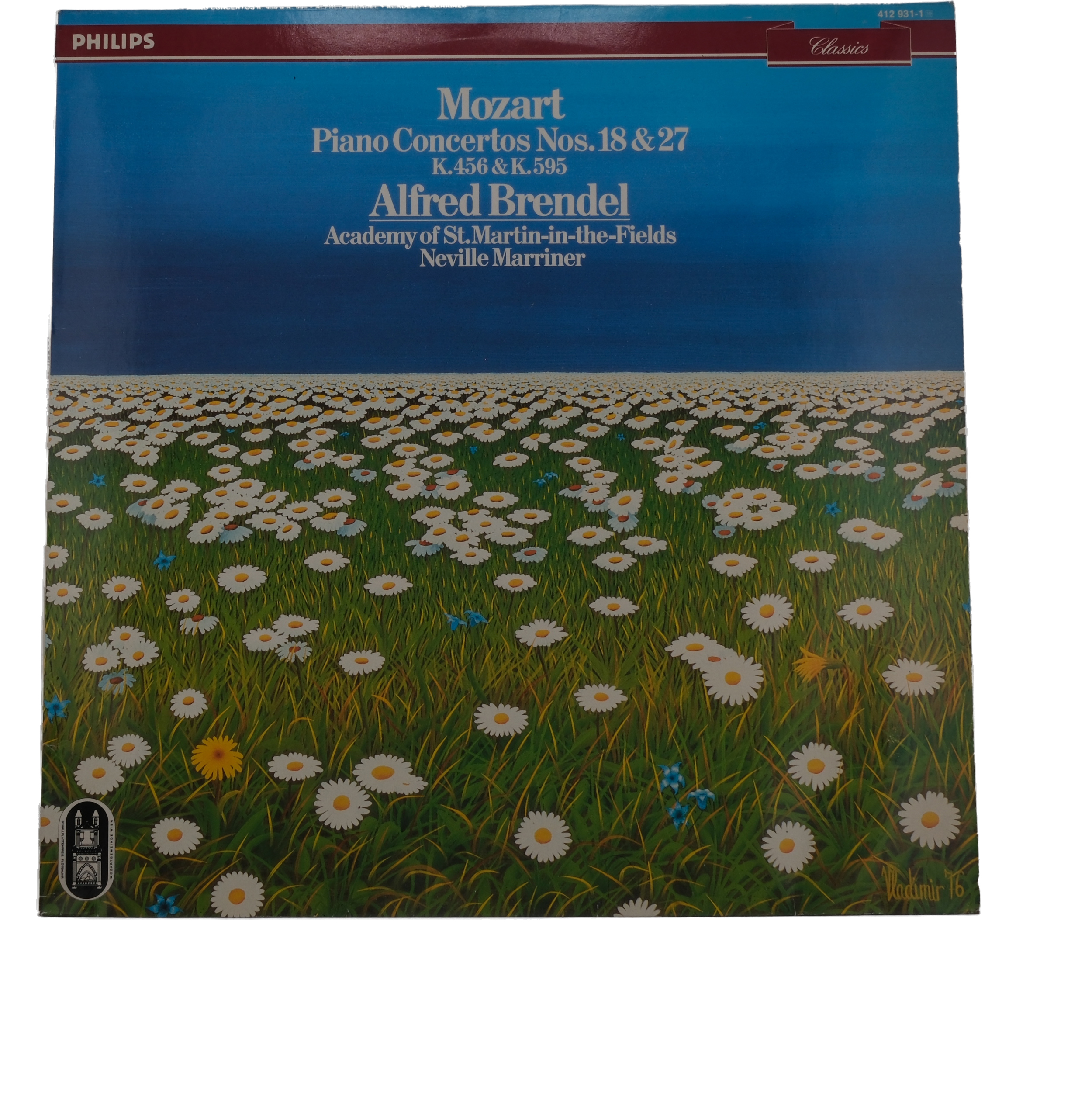 Mozart, Brendel, Neville Marriner : Concertos Piano Nos 18 & 27 (1985)