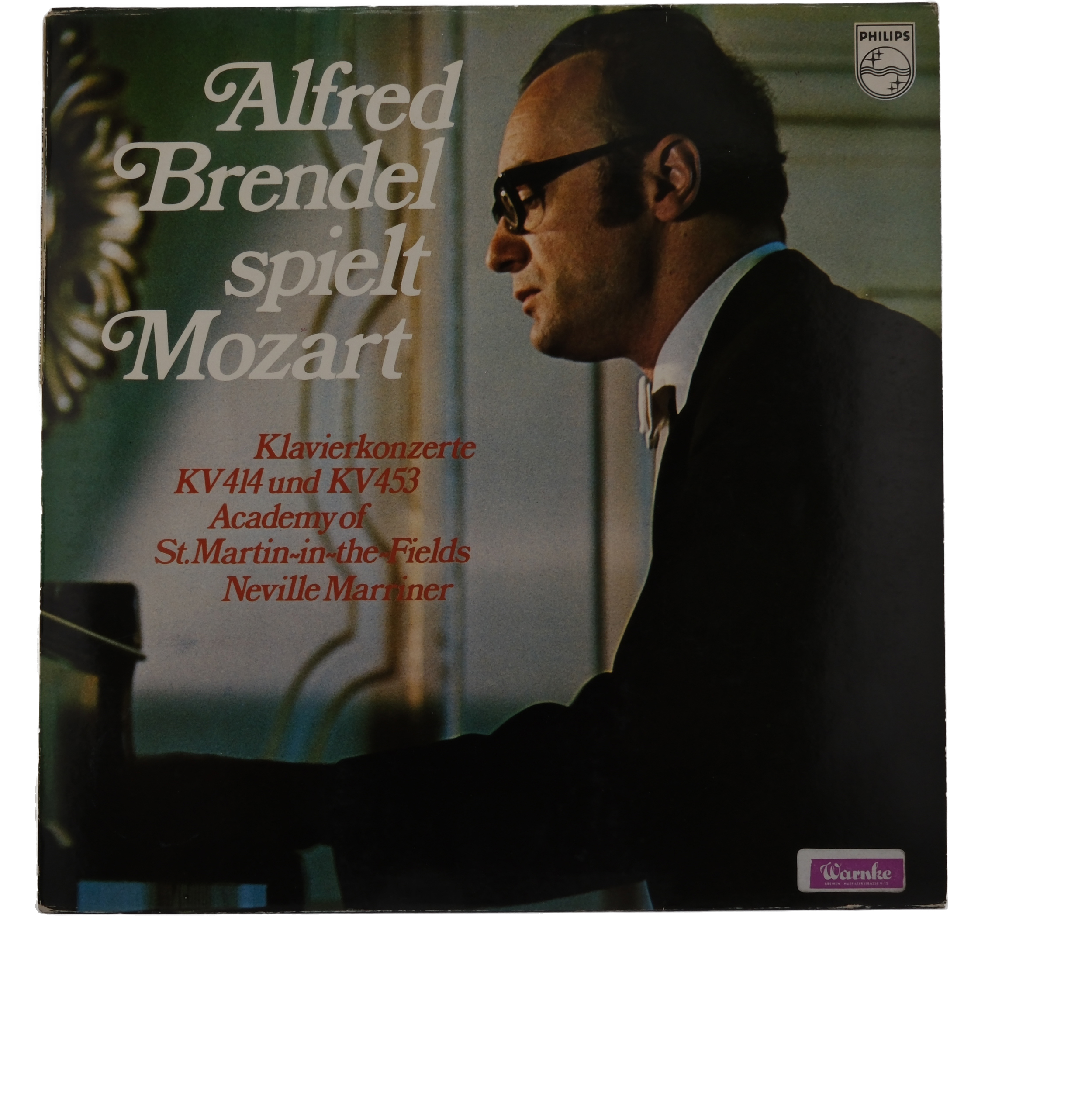 Mozart par Brendel, Marriner, Concertos pour piano KV 414 & 453