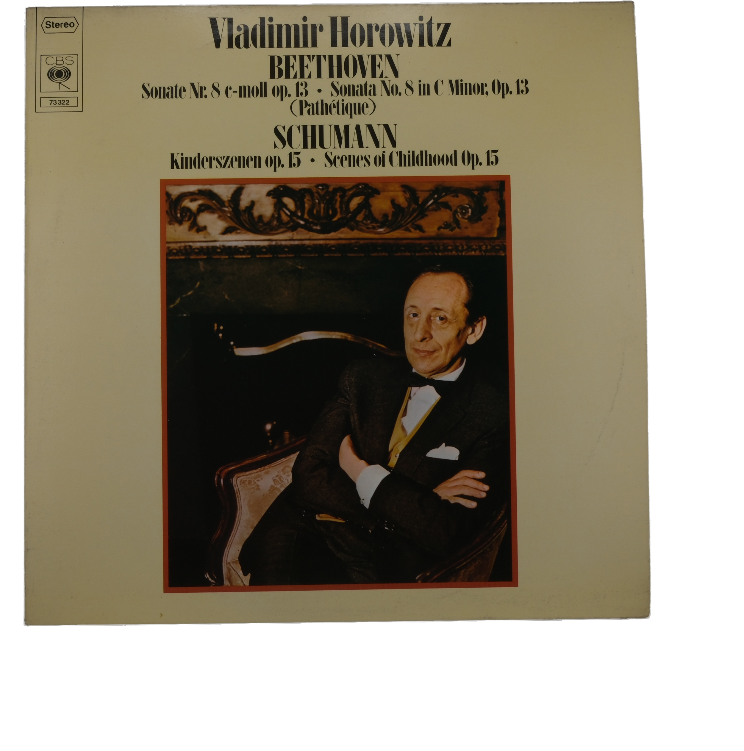 Beethoven Schumann Sonate Pathetique 1974 CBS Stereo