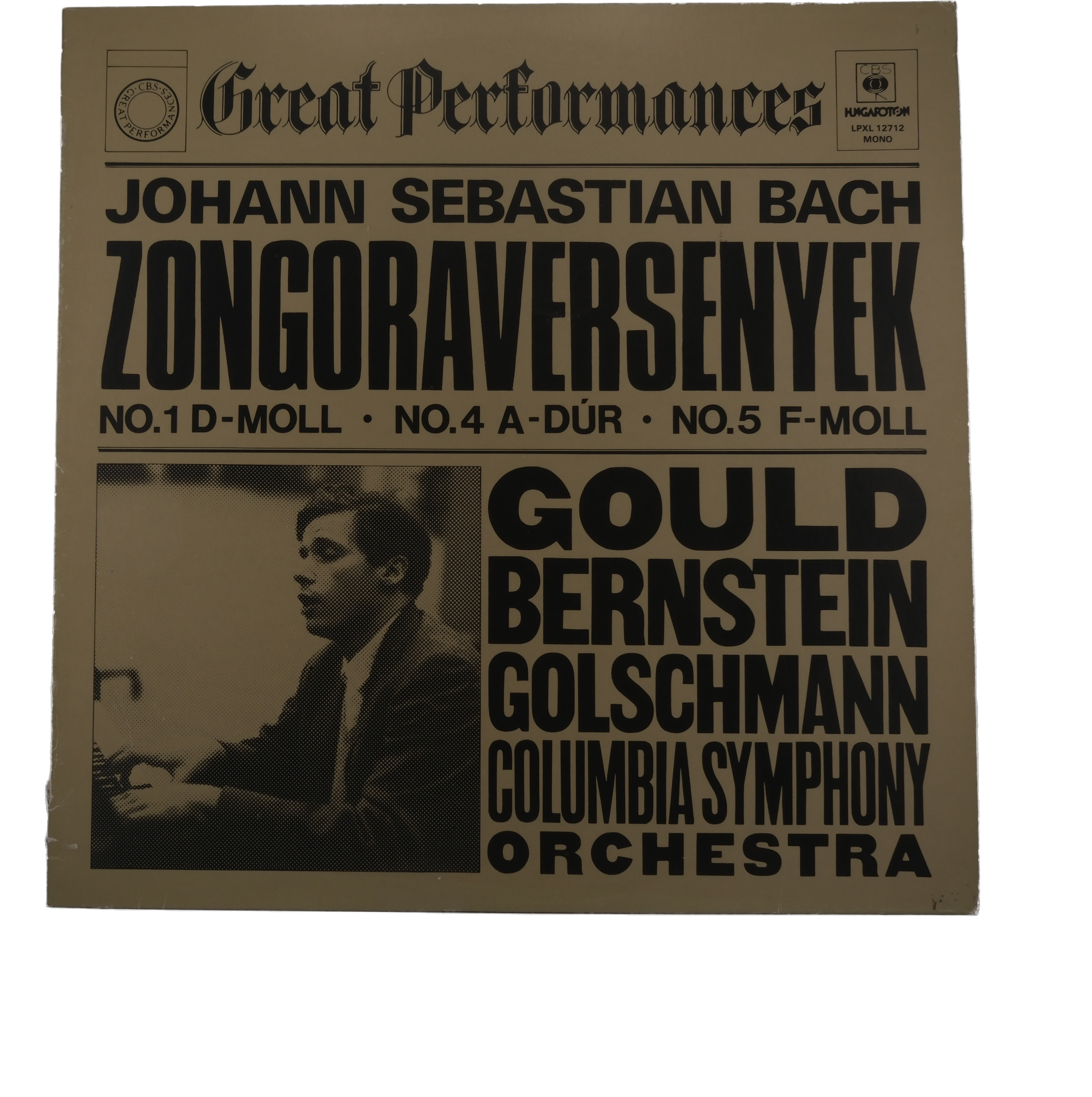 Bach, Gould, Concertos pour Clavecin, 1984