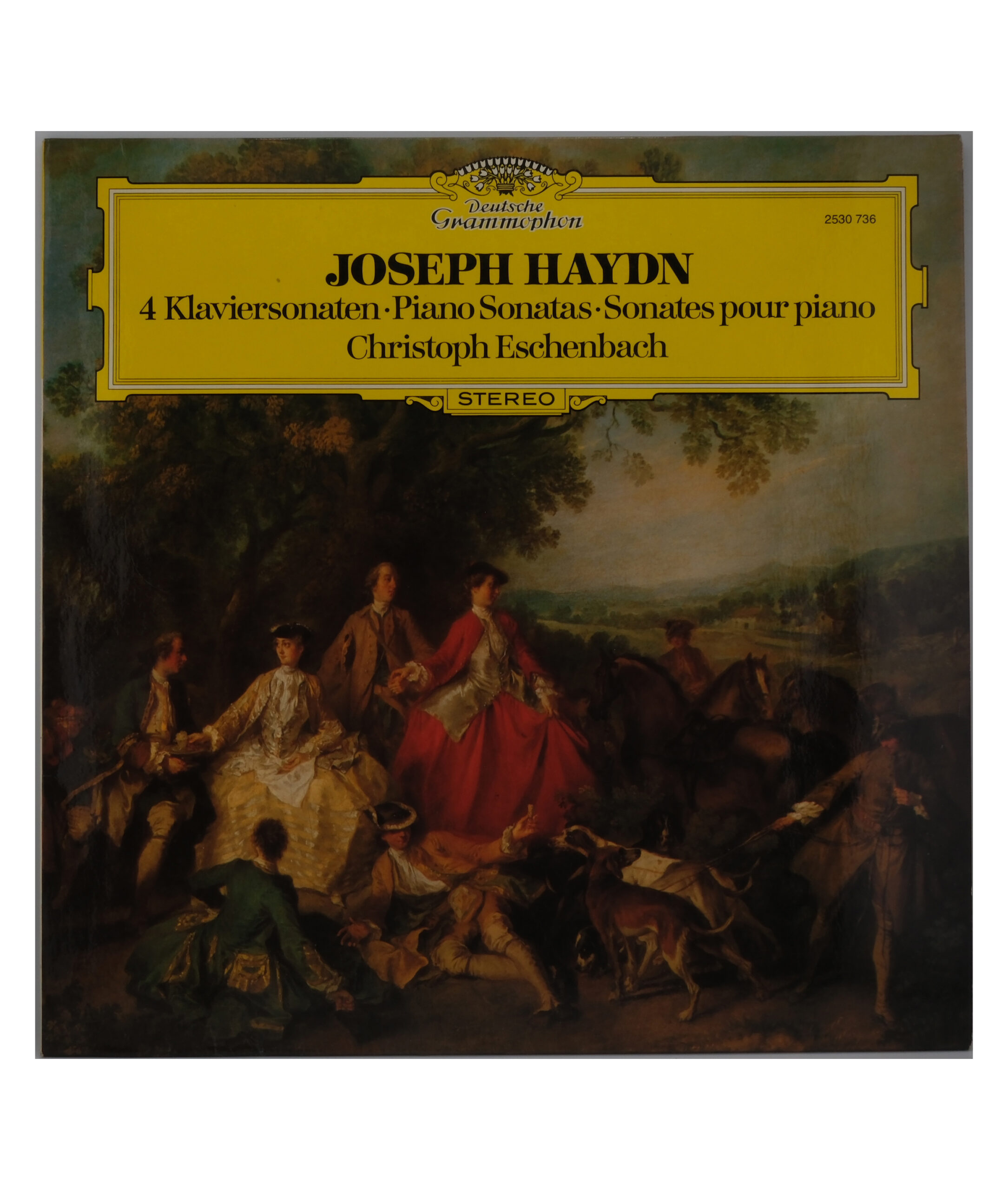 Haydn, Eschenbach : Sonates pour piano 1976 Deutsche Grammophon