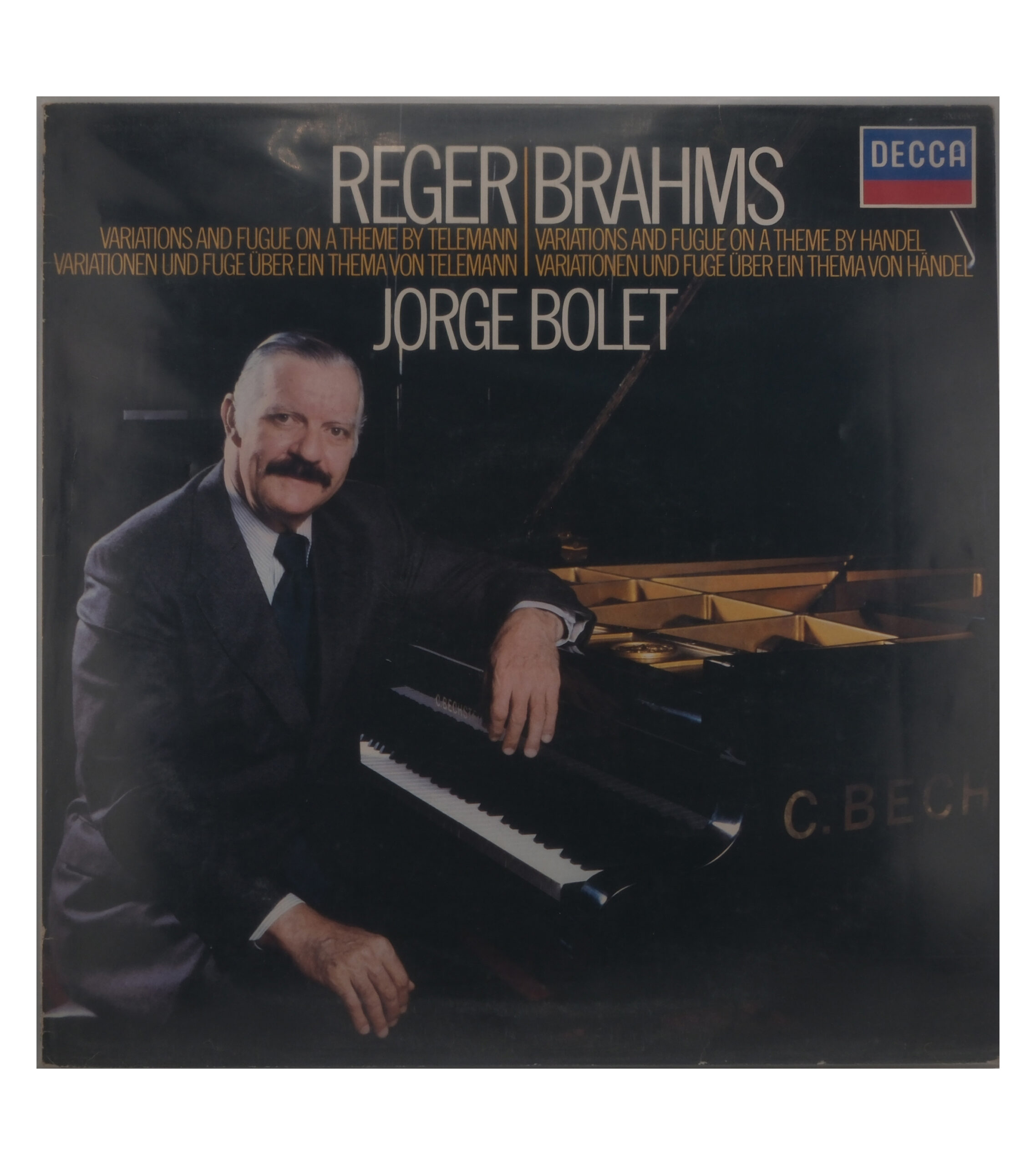 Variationen und Fuge Op. 134 & 24 - Reger Brahms (1981) Decca