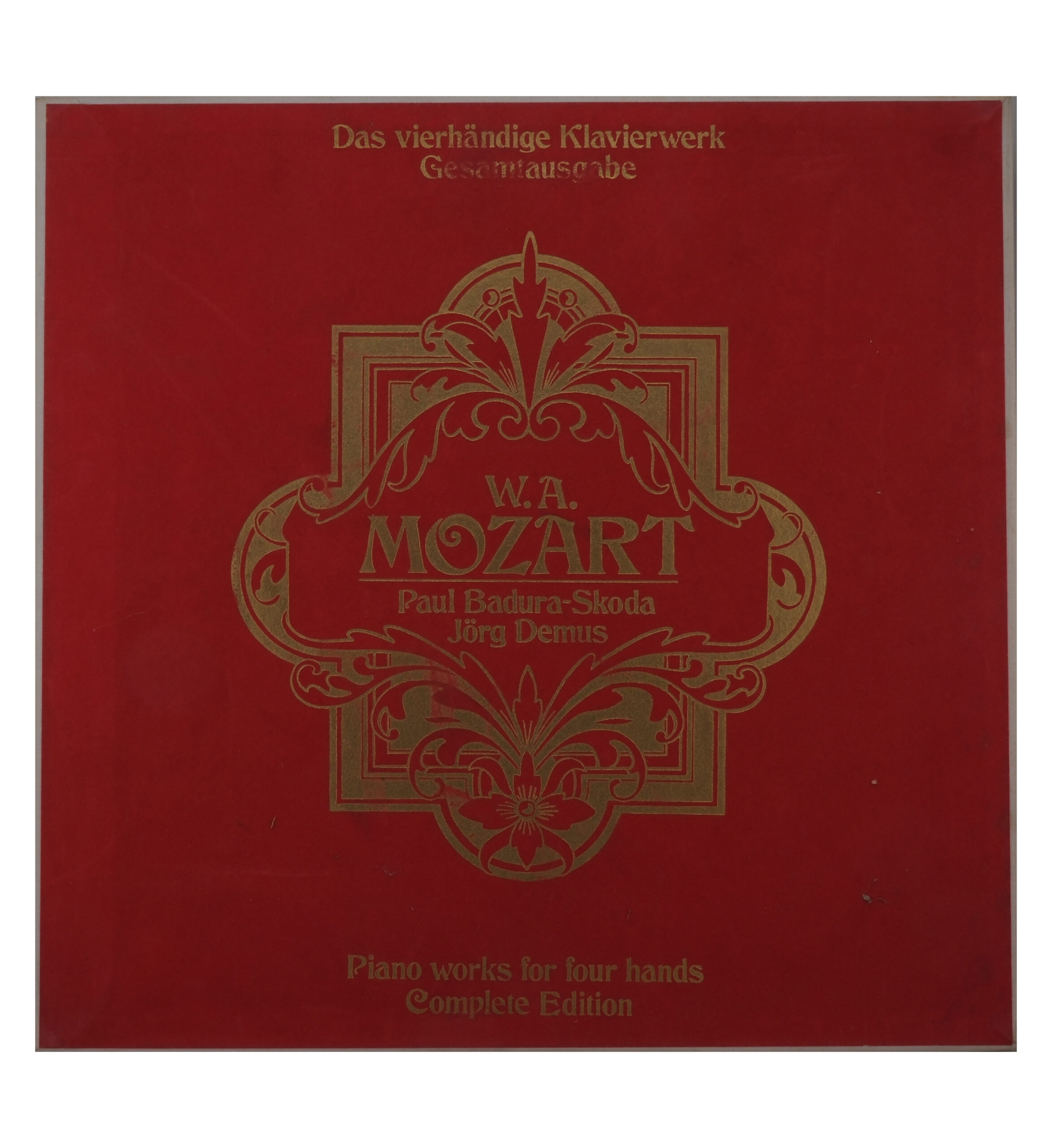 Mozart: Œuvres pour piano à quatre mains, Badura, Demus, 1971