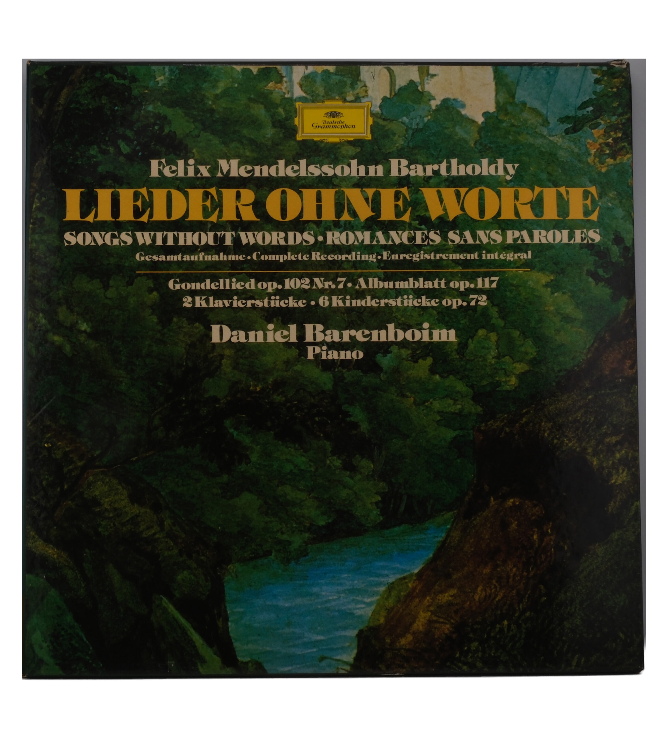 Mendelssohn, Romances sans Paroles, 1974, Deutsche Grammophon