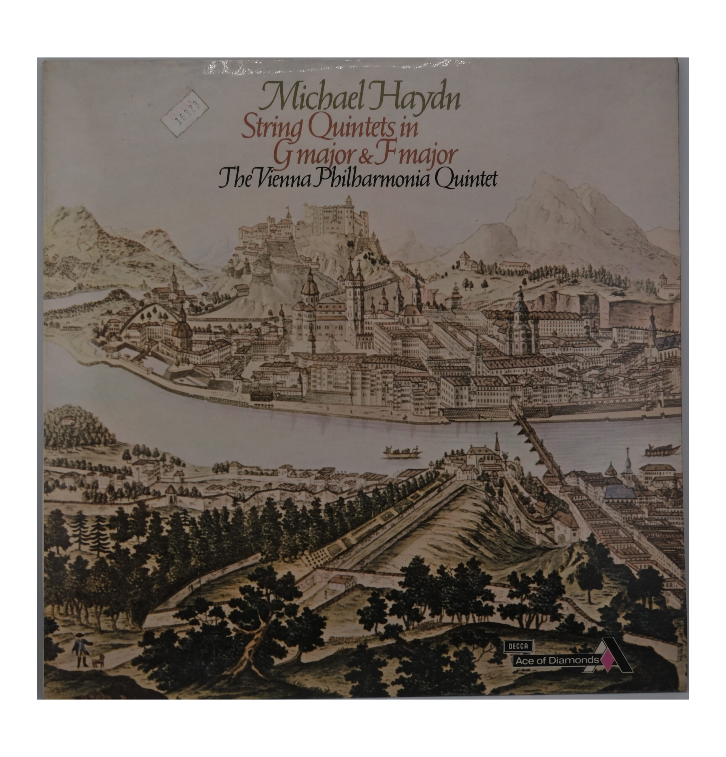 Michael Haydn Quintets 1973 Ace Of Diamonds Stereo Vinyl