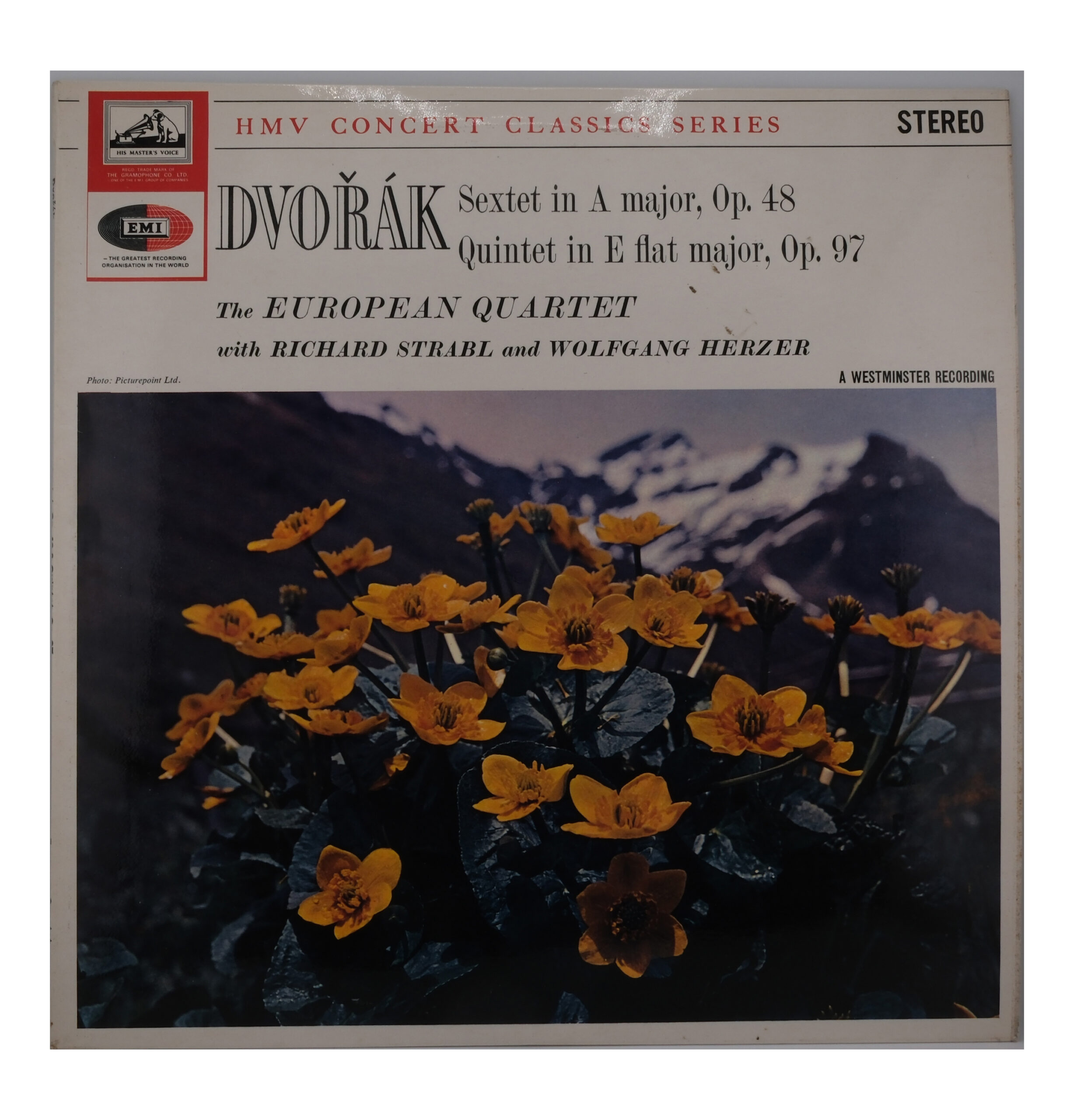 Dvorak, Strabl, Herzer, Quintette et Sextuor - HMV Stereo