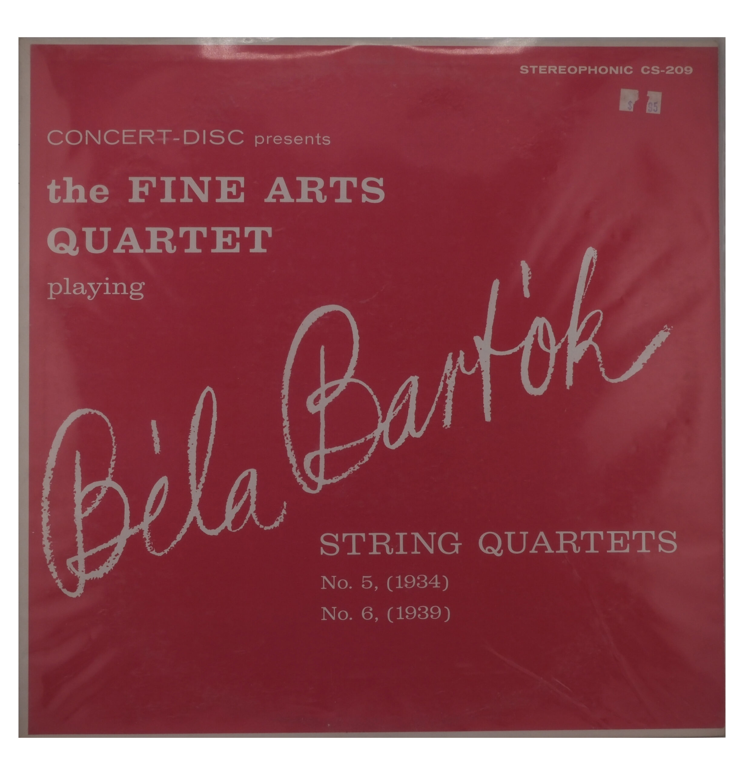 Bartok Fine Arts Quartet Quatuors à Cordes Nos 5 & 6 (1961) – Image 2