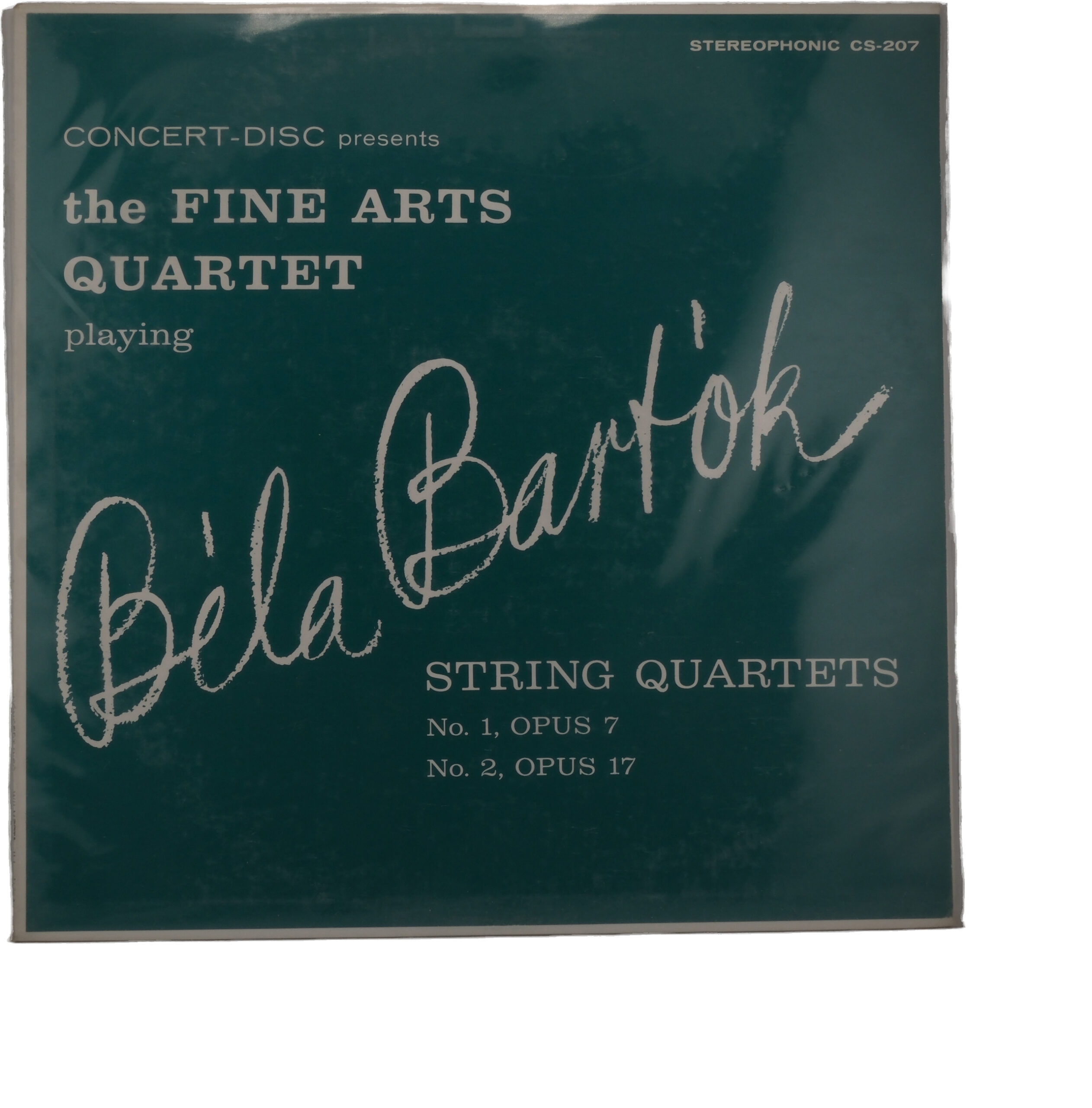 Béla Bartók - Quartet No. 1 & 2 (1959) - Concert-Disc