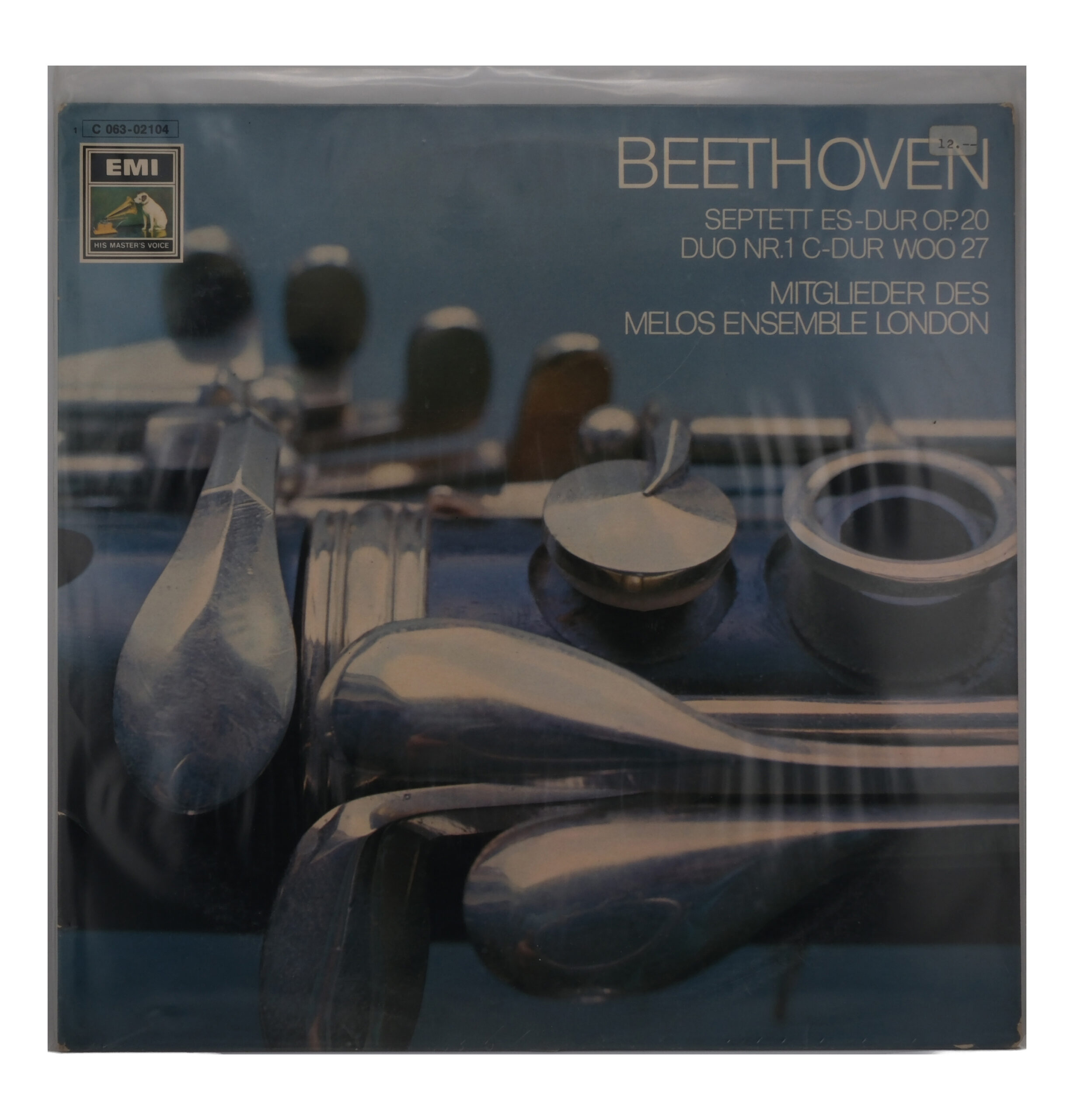 Beethoven, Melos Ensemble London - Septuor et Duo (1967)