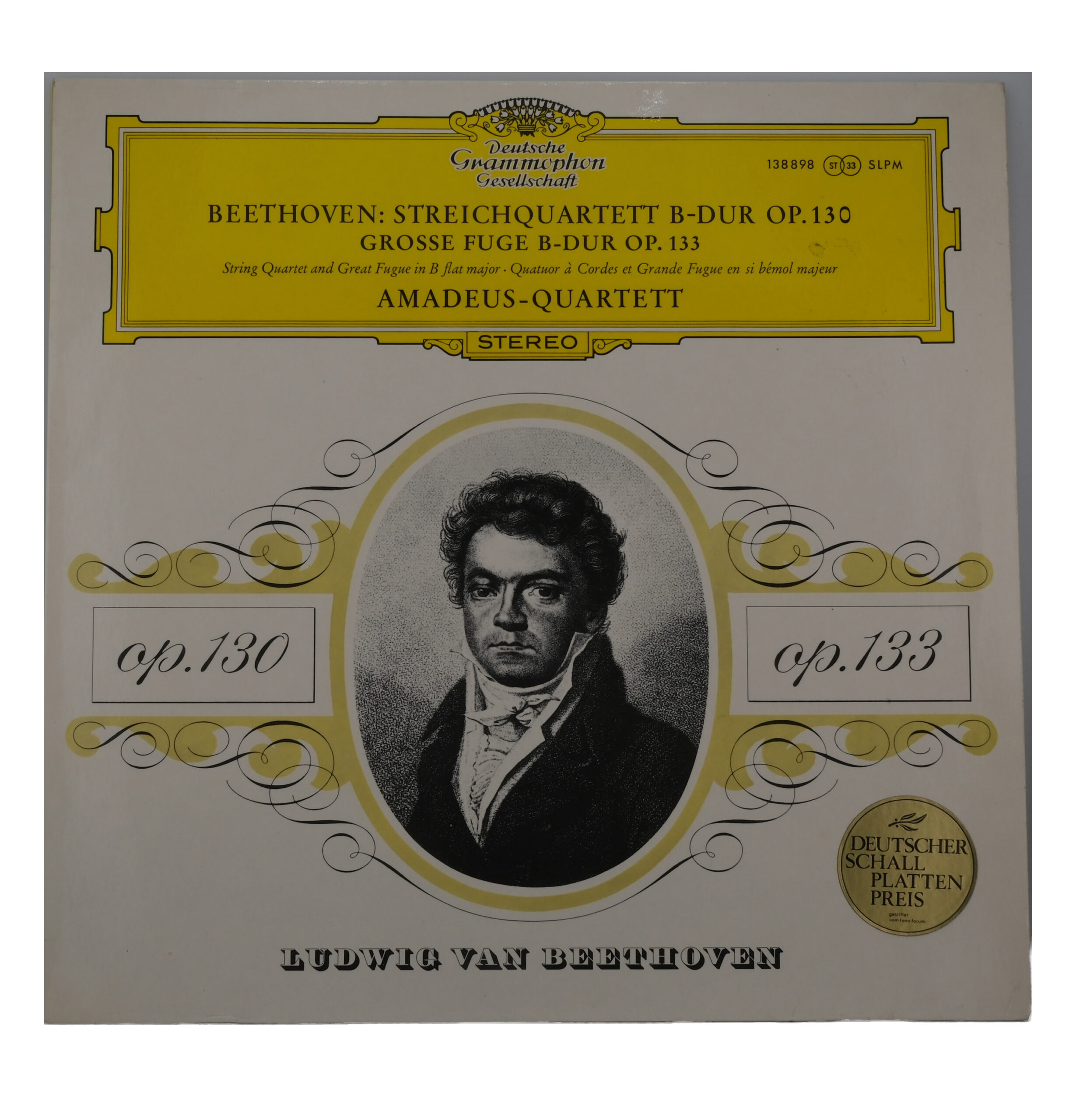 Beethoven: Quatuor à Cordes Op.130, Amadeus Quartett, 1972