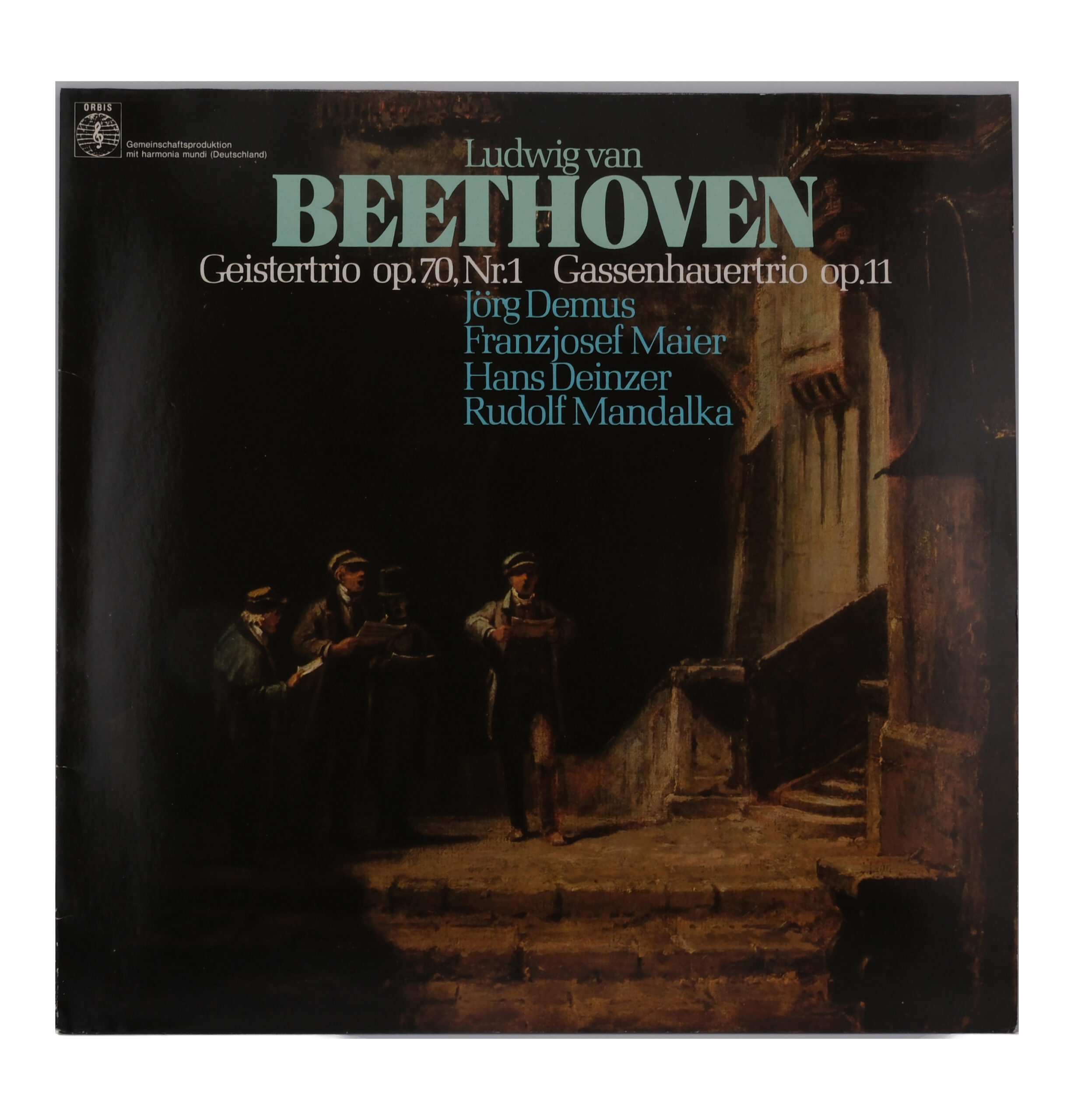 Beethoven Trio pour Piano, Violon et Violoncelle - Orbis 1980