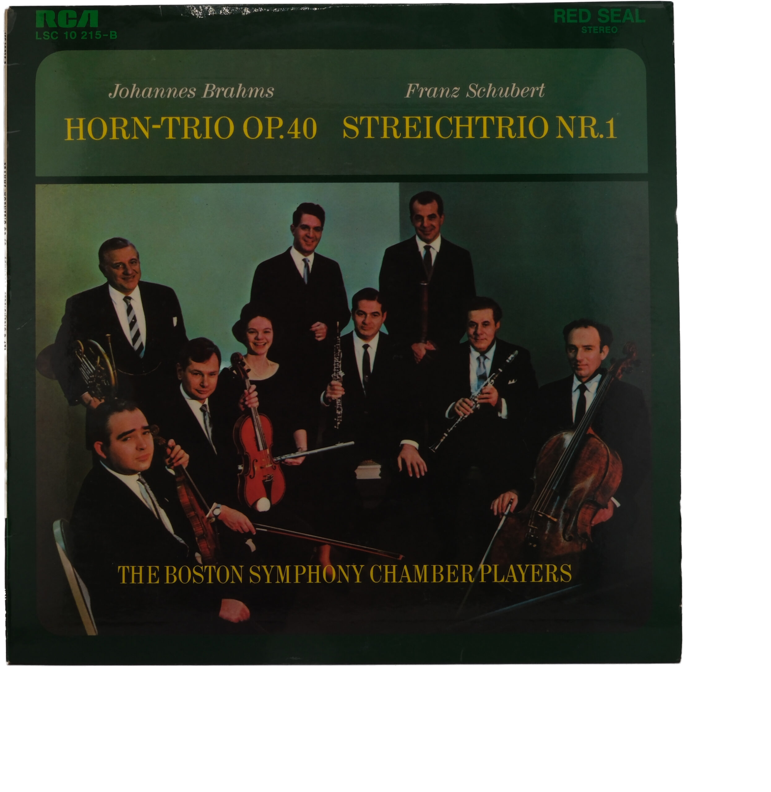 Brahms Schubert - Musique de chambre, RCA 1966