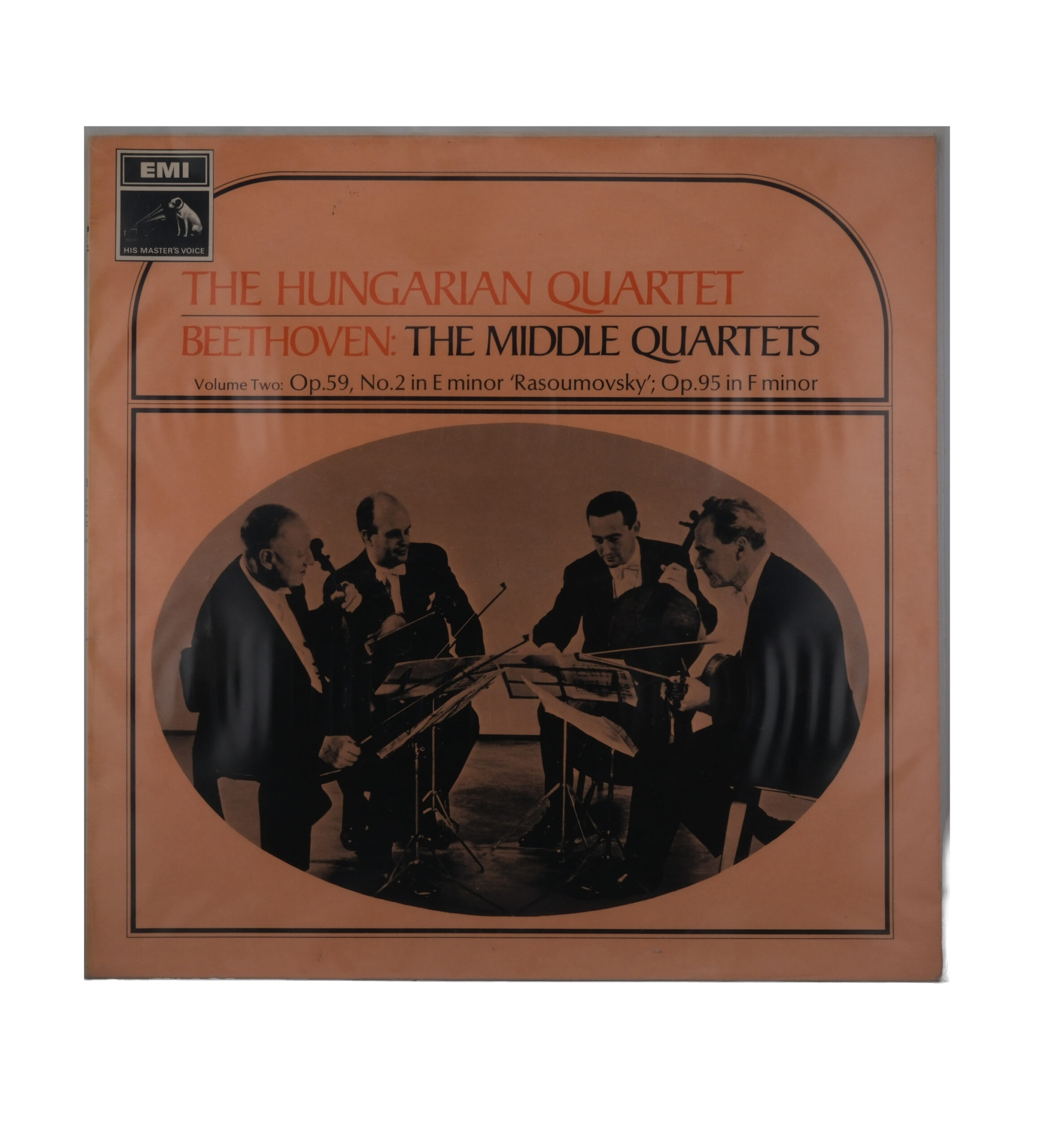 Beethoven Quartet 8 in E Minor - 1968 His Master's Voice - Stereo