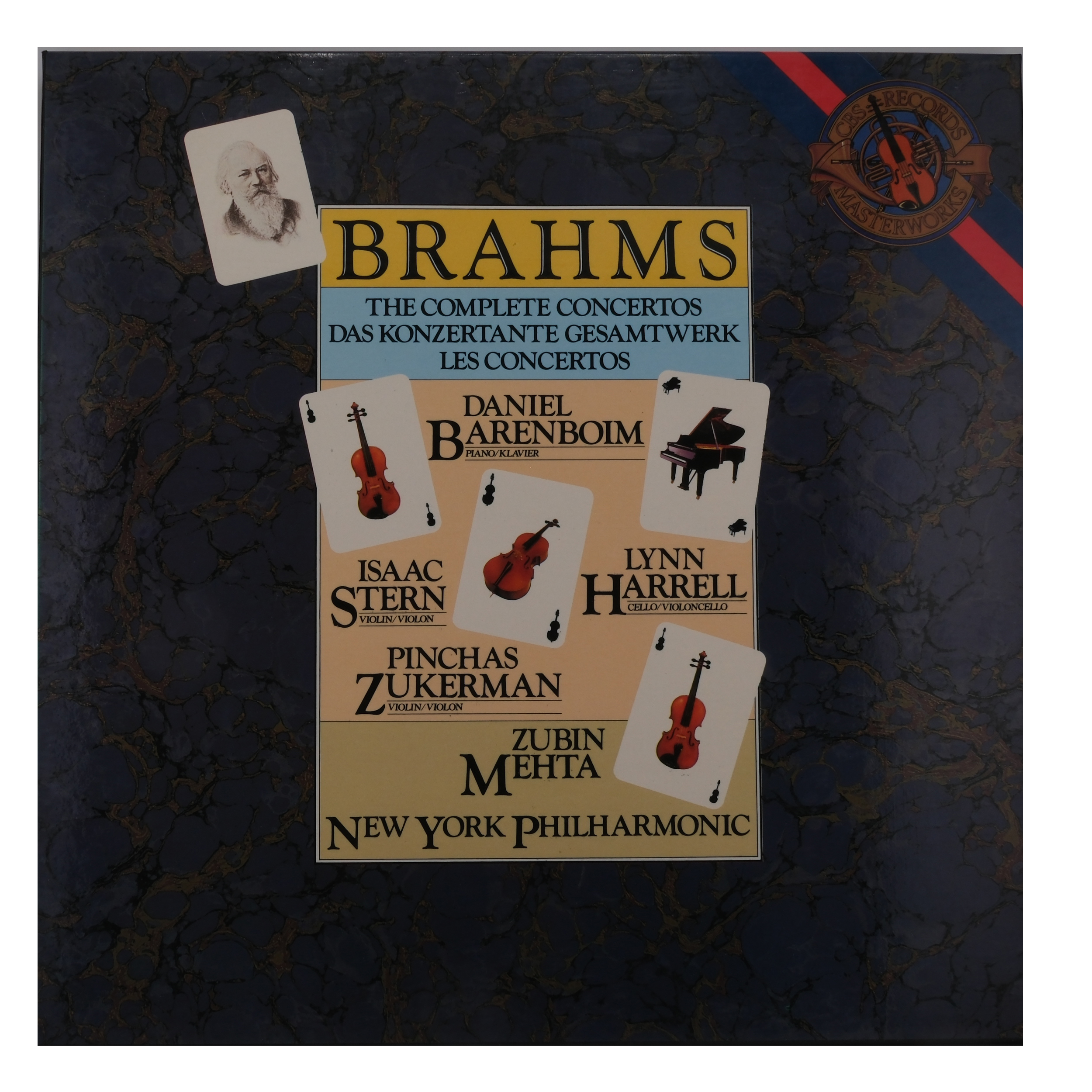 Brahms: Les Concertos, Barenboim, Stern, Mehta, 1983