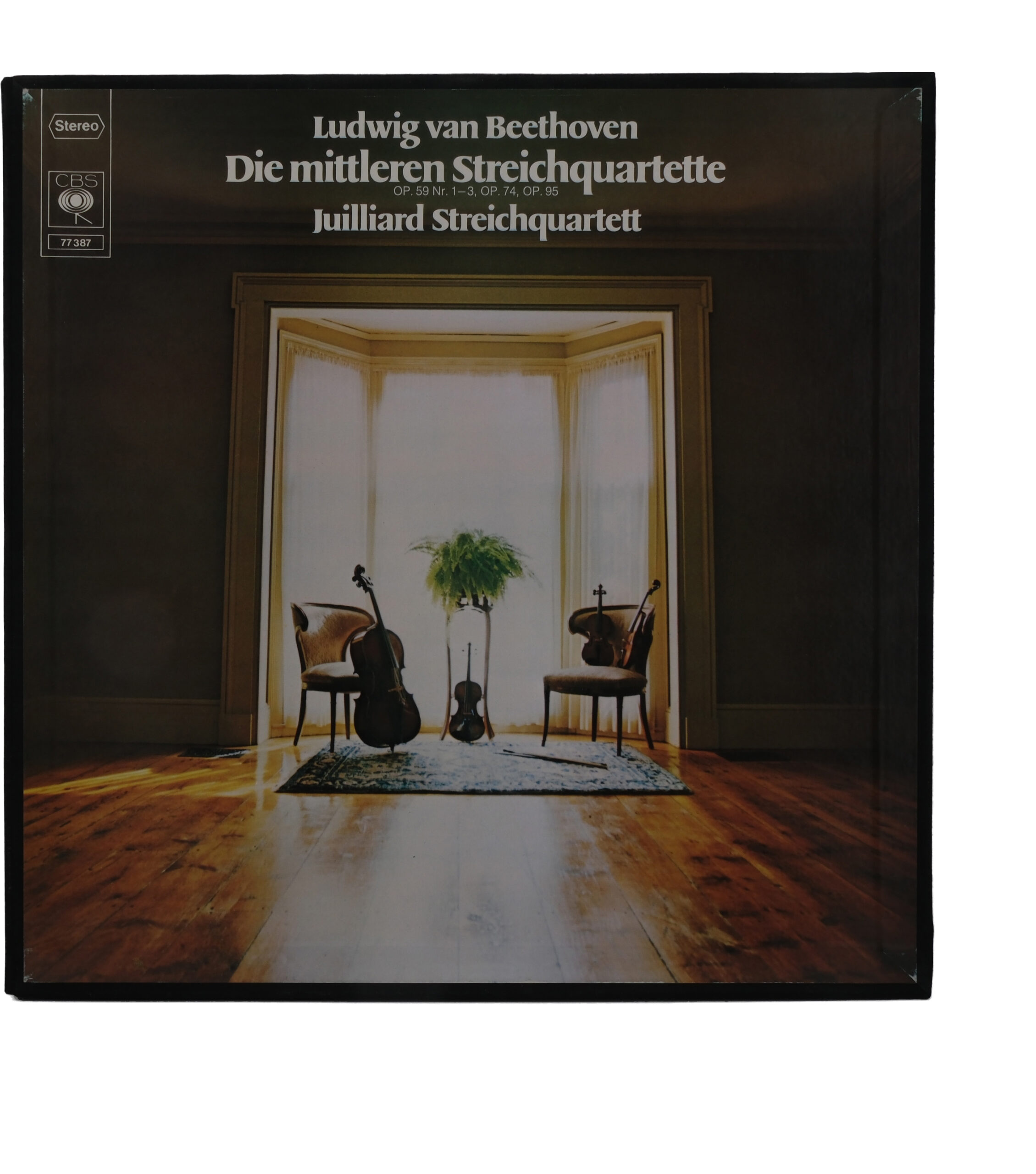 Beethoven Juilliard Streichquartett Quatuors 1974 CBS Stéréo