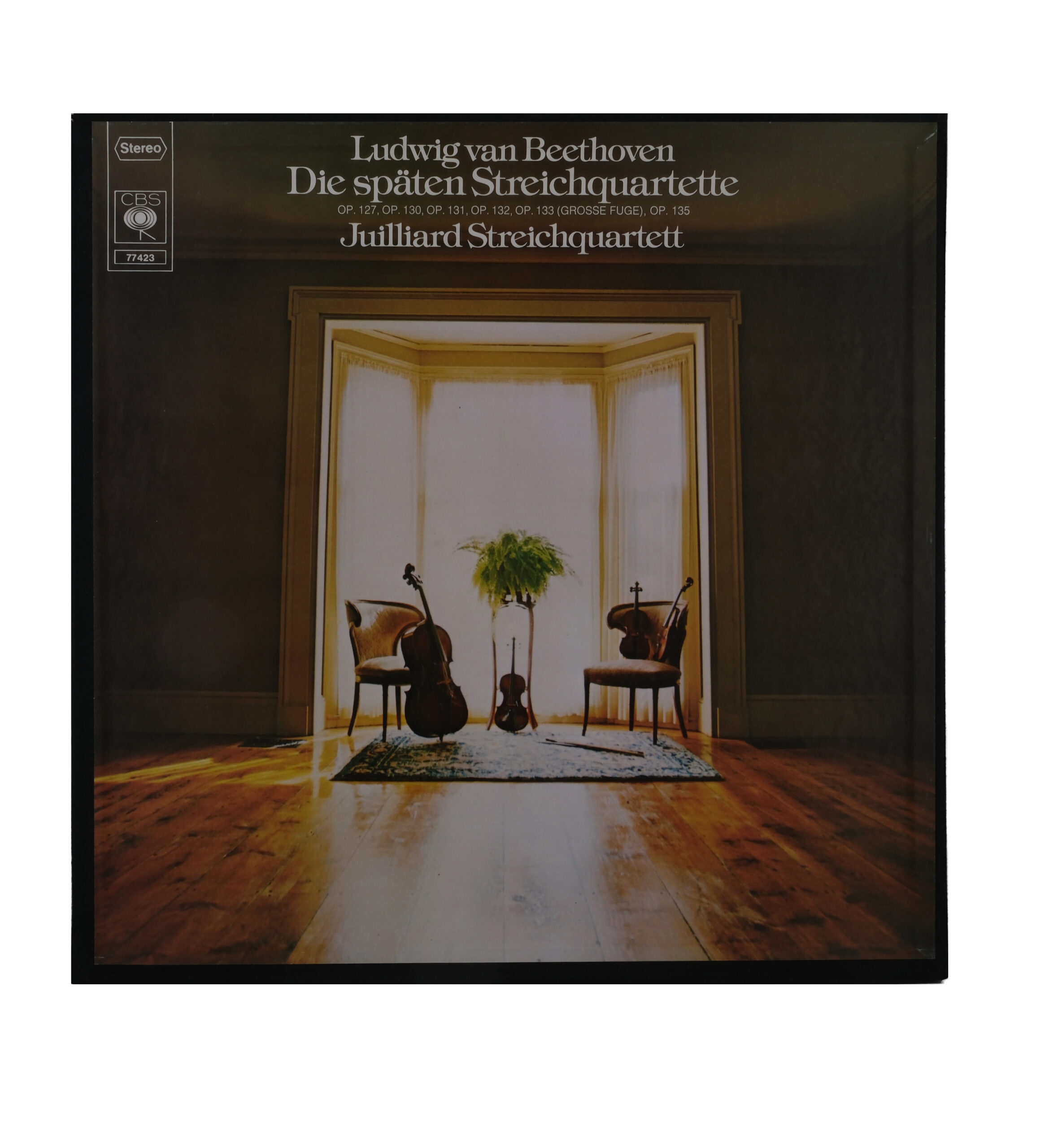 Beethoven Juilliard L'œuvre des Derniers Quatuors CBS