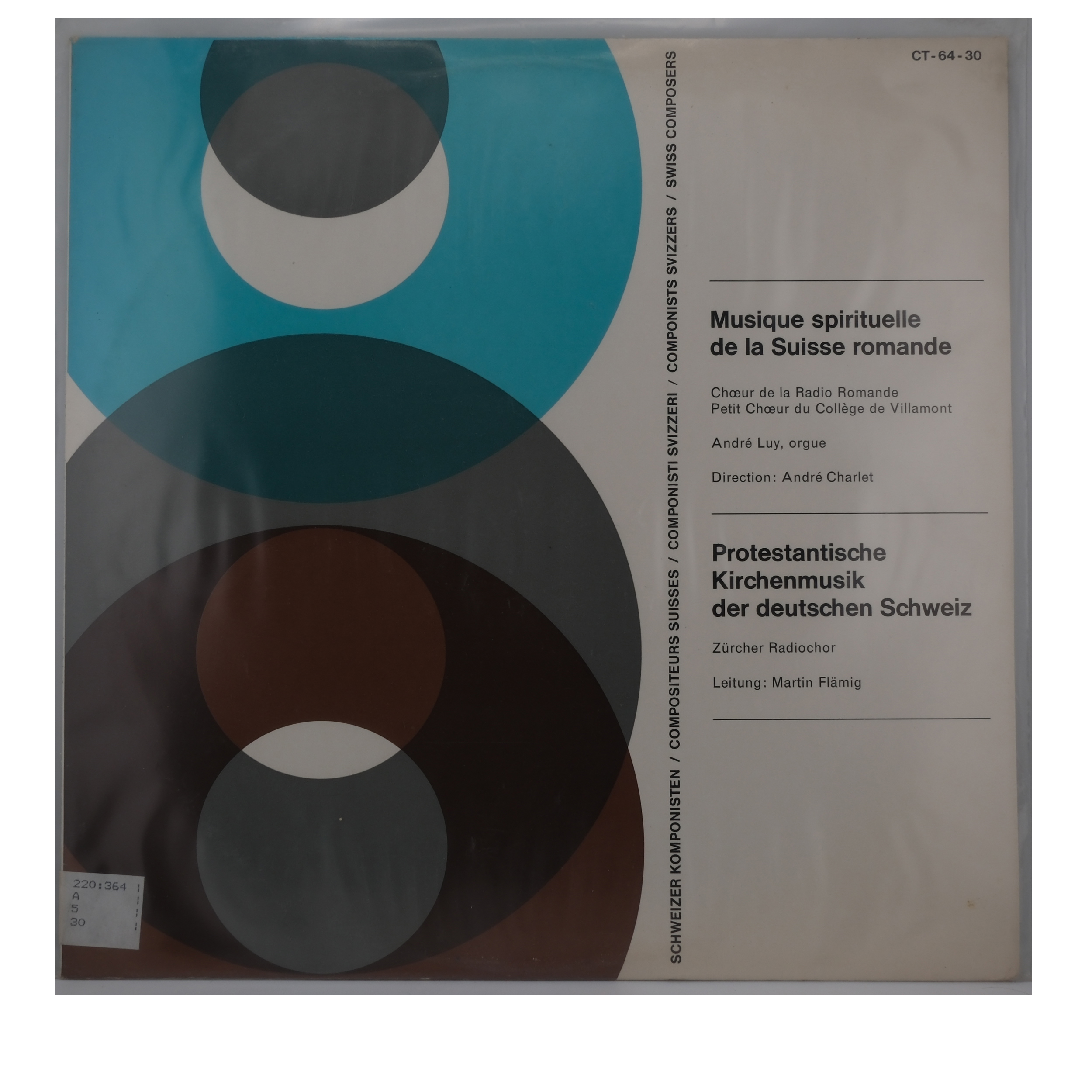 Andre Charlet Martin Flämig - Psaumes et Œuvres Chorales