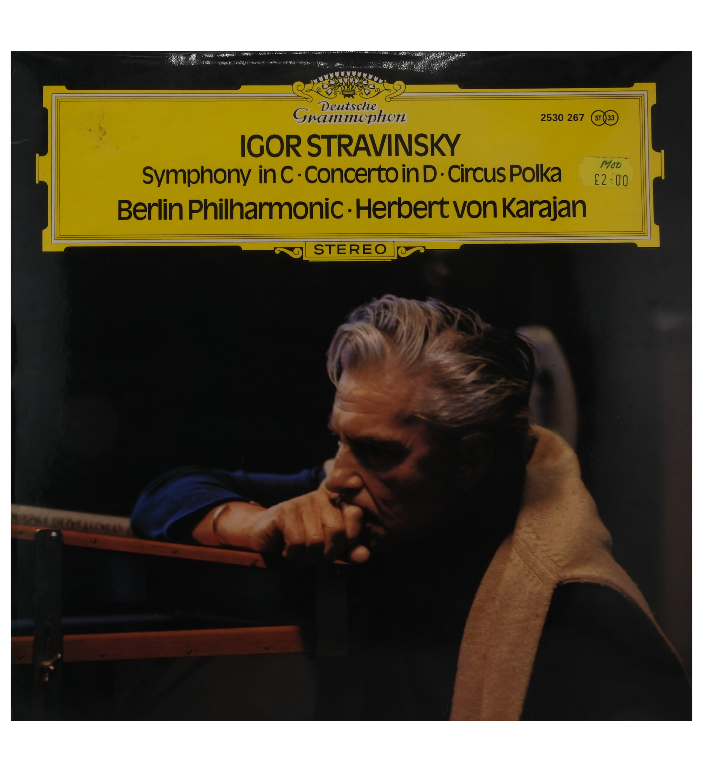 Stravinsky, Karajan: Symphonie en Ut, Concerto en Ré (1972)