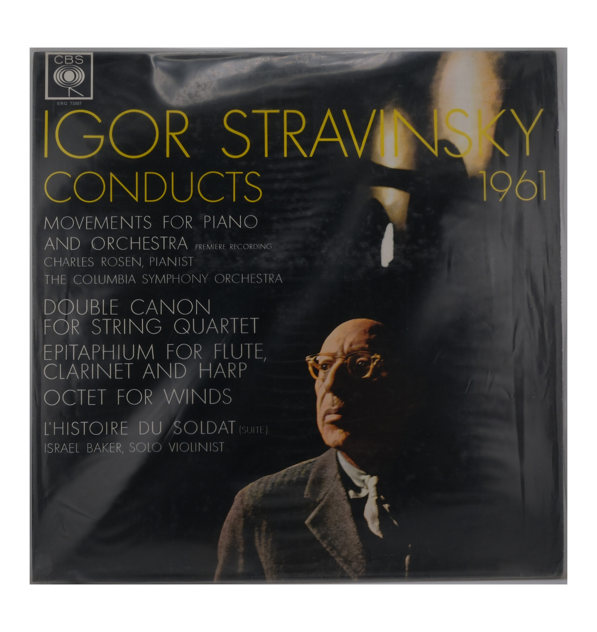 Igor Stravinsky Movements 1962 CBS The Columbia Symphony Orchestra