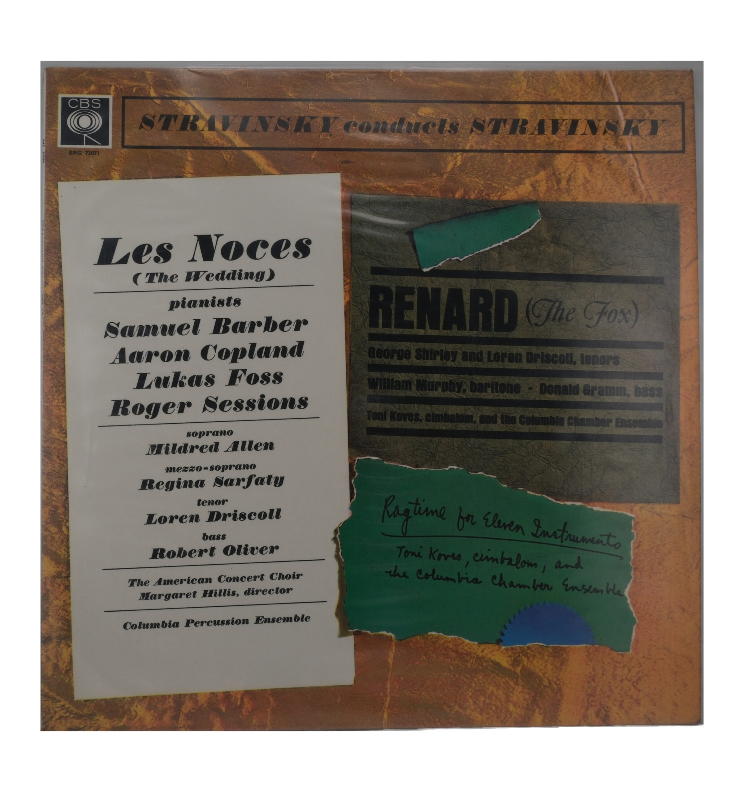 Igor Stravinsky, Les Noces, George Shirley, 2016