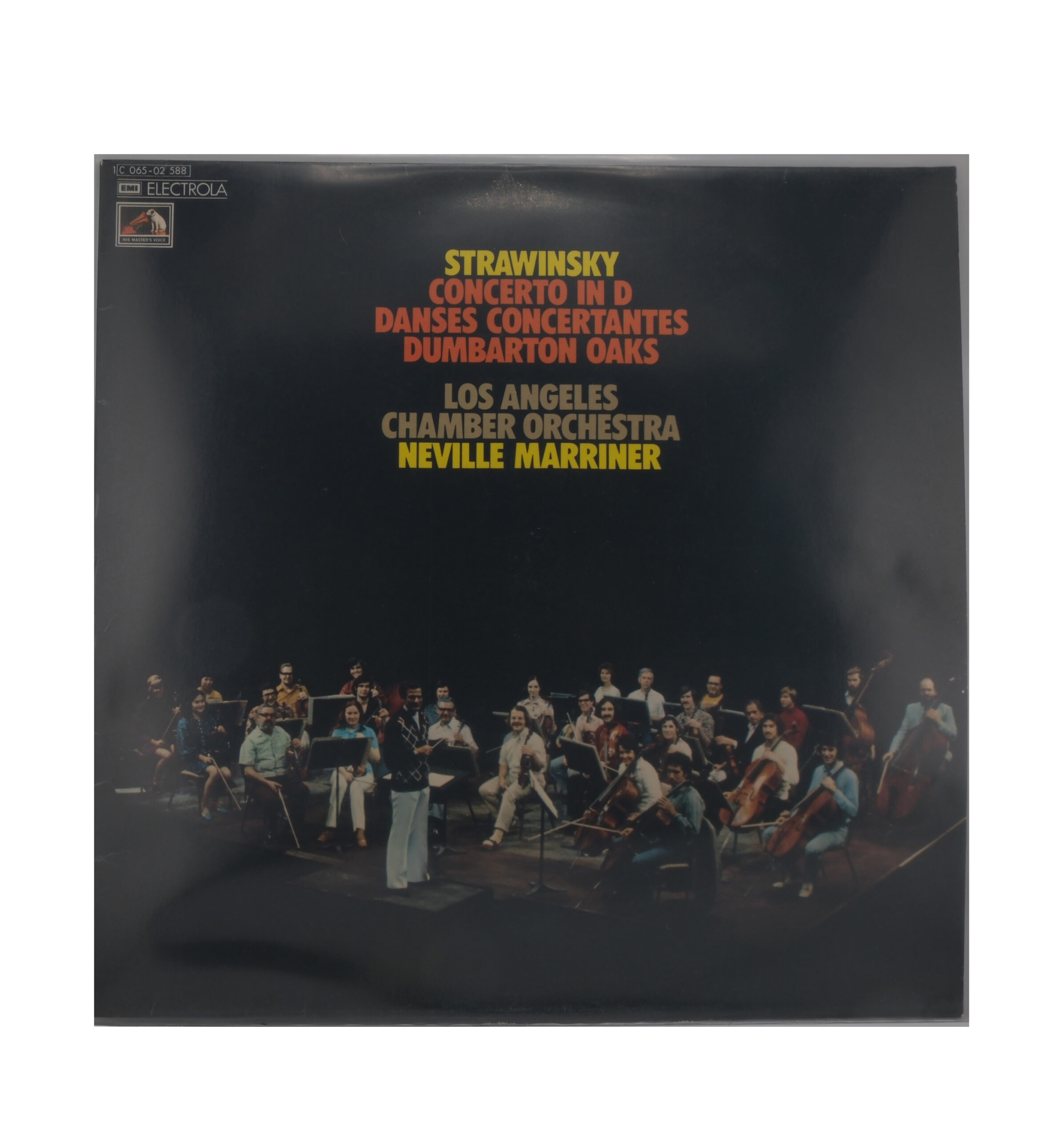 Strawinsky Concerto Neville Marriner 1975 His Master's Voice