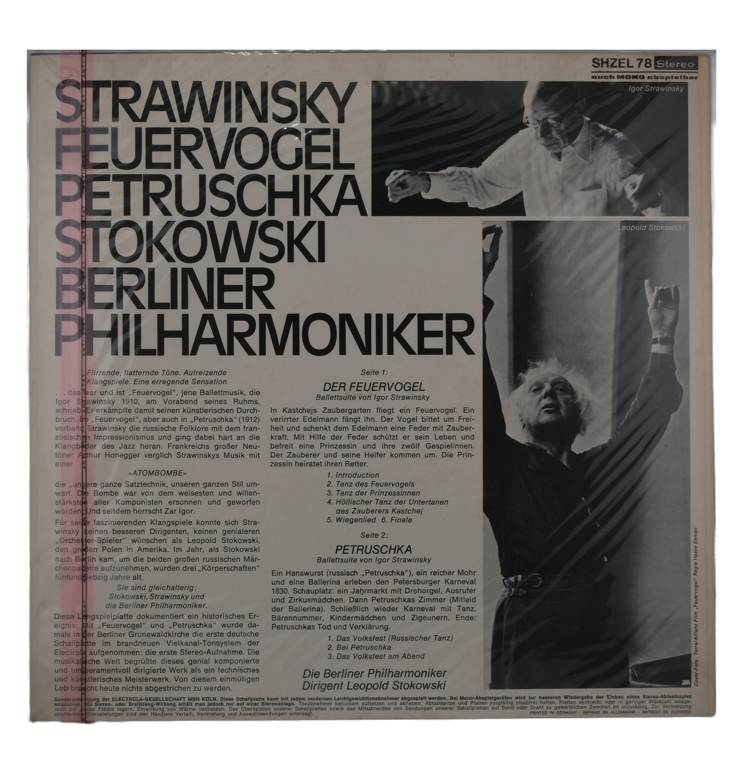 Strawinsky, Stokowski, Berliner Philharmoniker, L'Oiseau de Feu, 1960 – Image 2