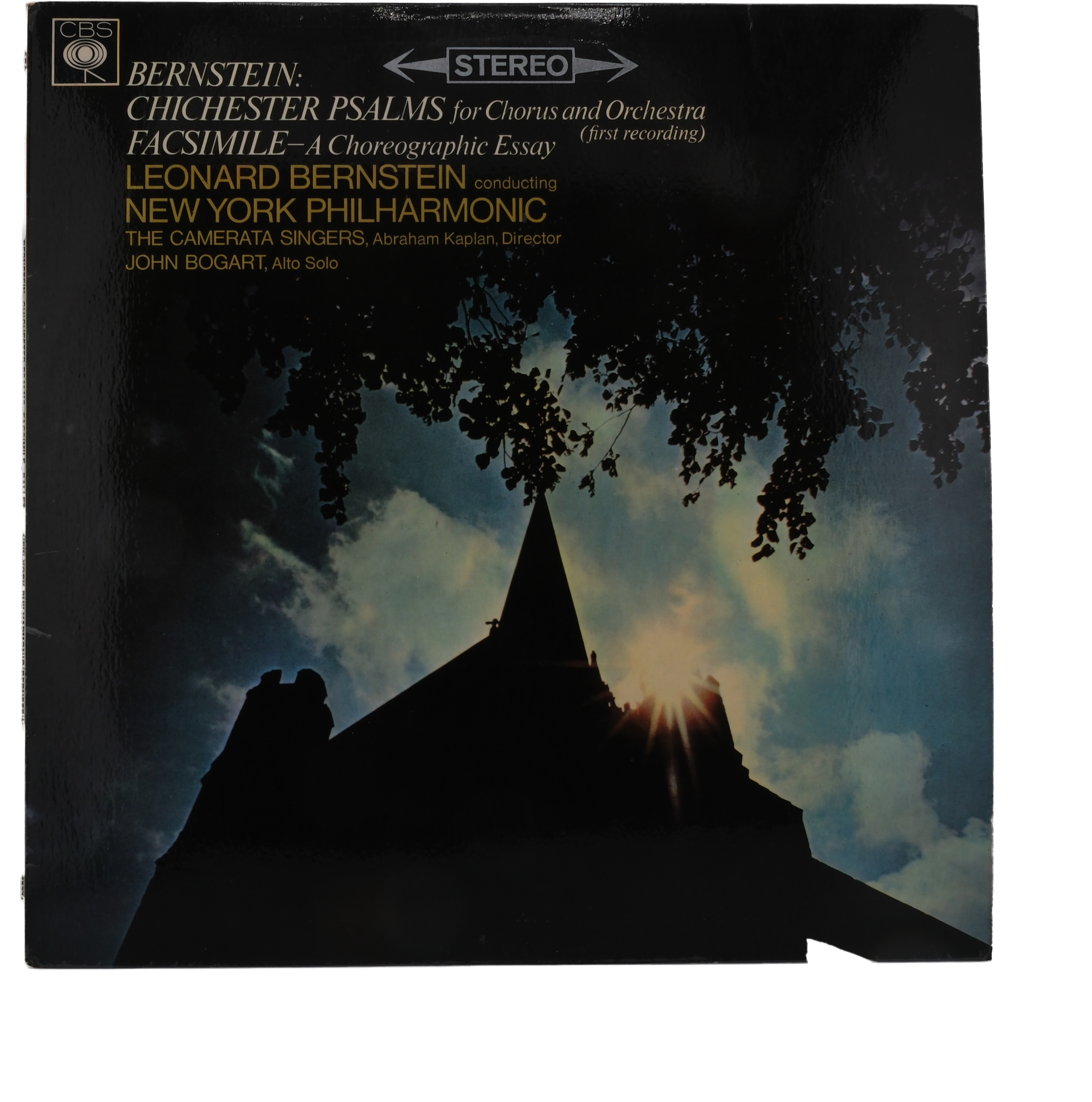 Leonard Bernstein Chichester Psalms 1965 Columbia Stereo