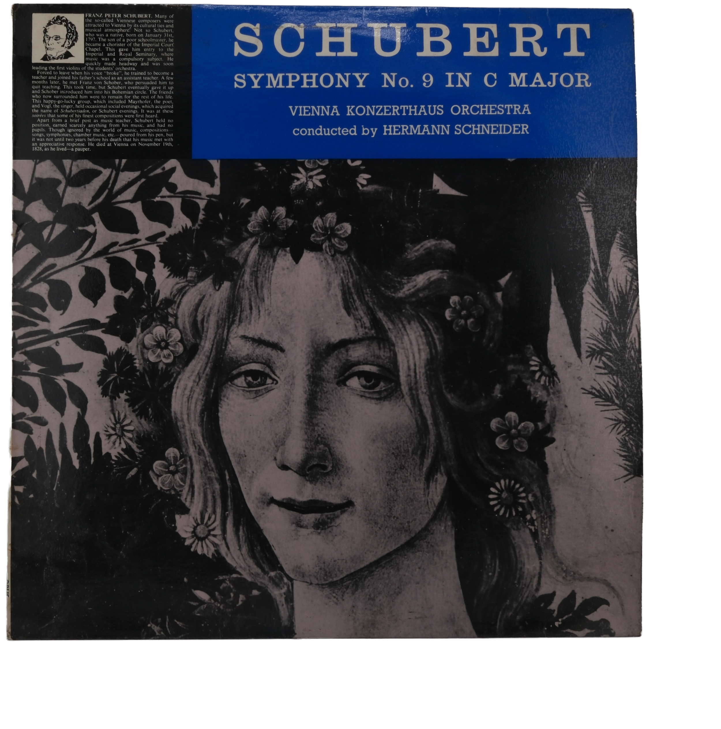 Franz Schubert 1964 Symphony No.9 - Opus (3) Hermann Schneider