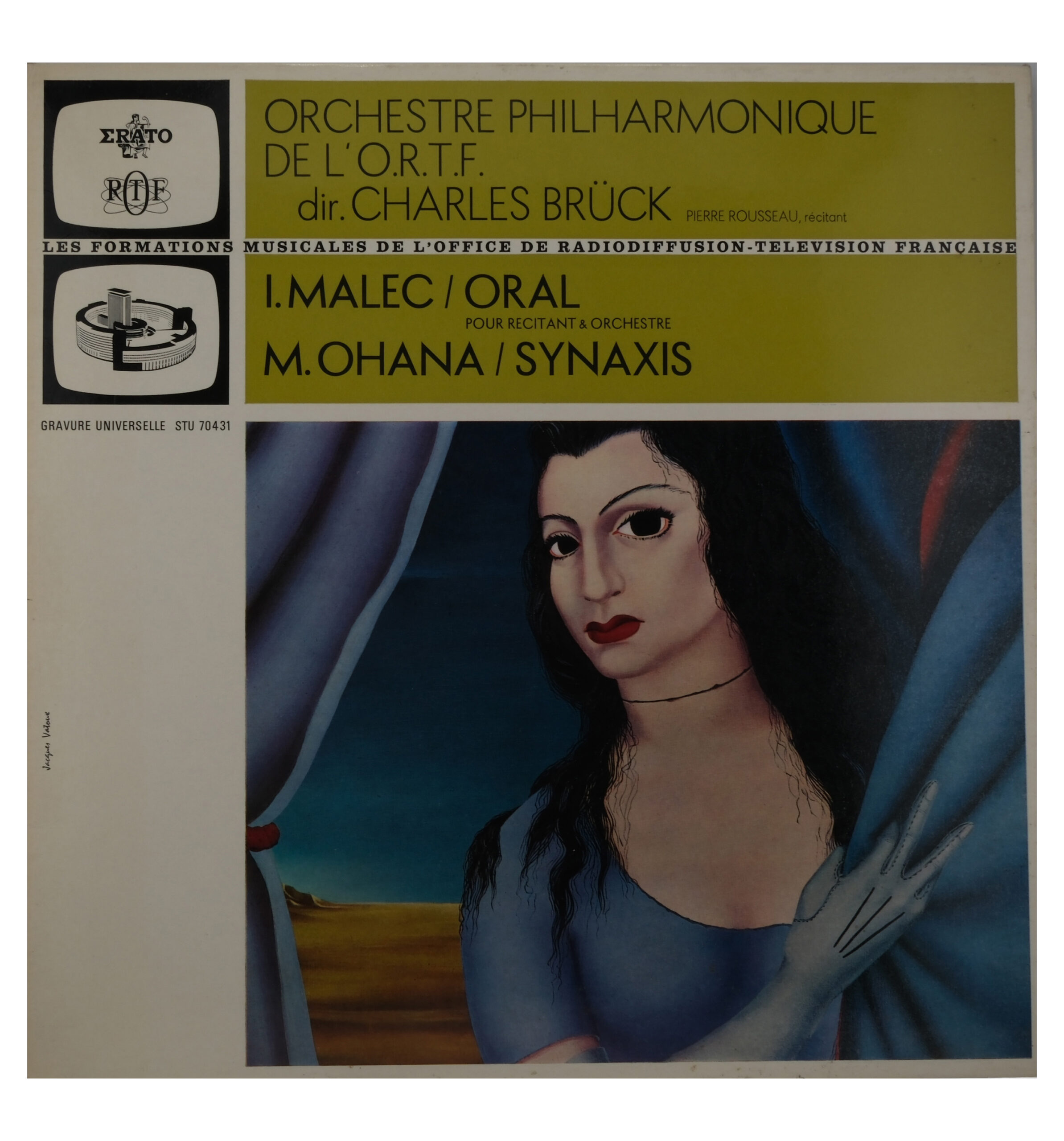 Malec Ohana Charles Bruck Oral Synaxis 1968 Pierre Rousseau