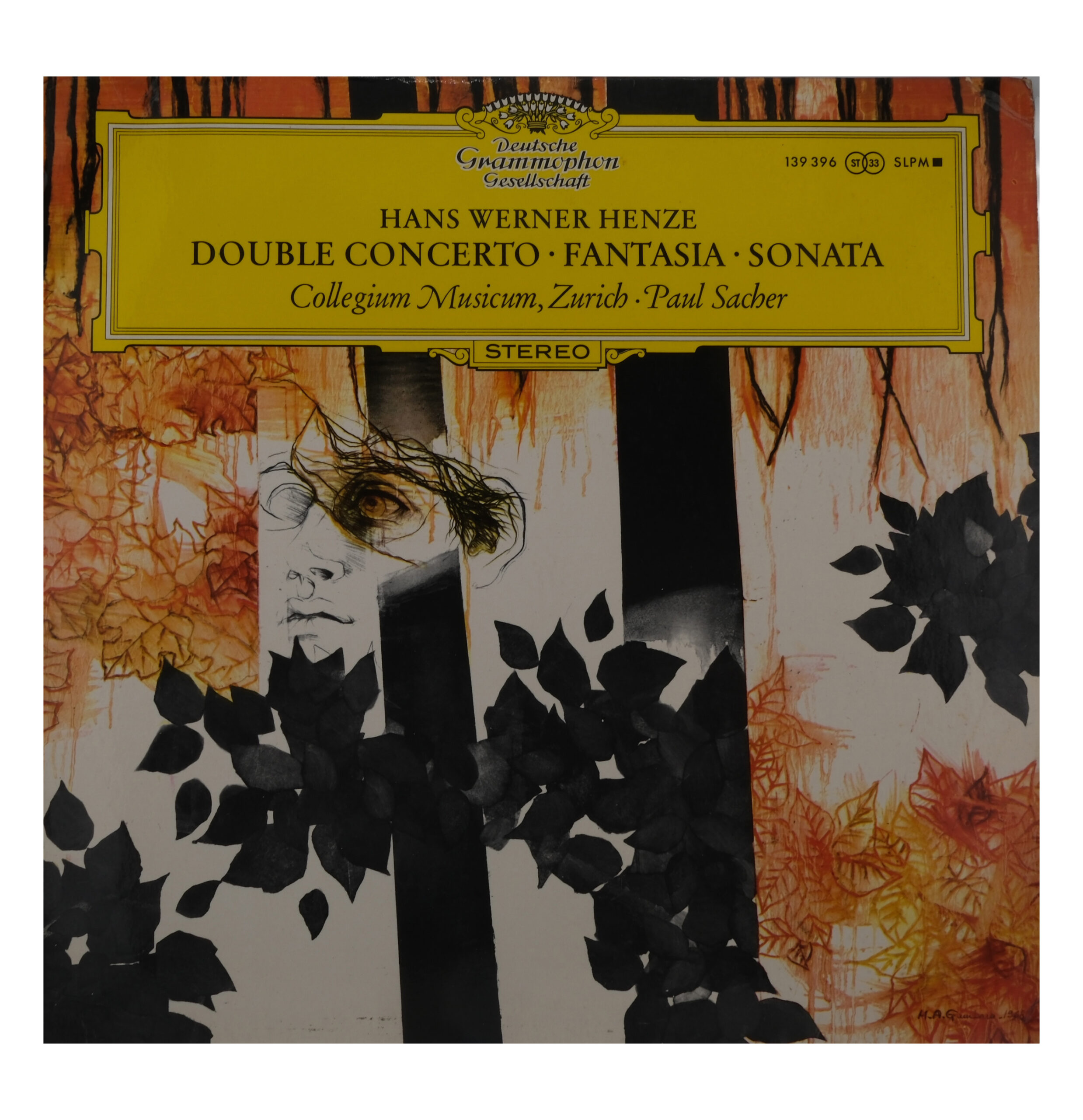 Hans Werner Henze 1969 Deutsche Grammophon Paul Sacher