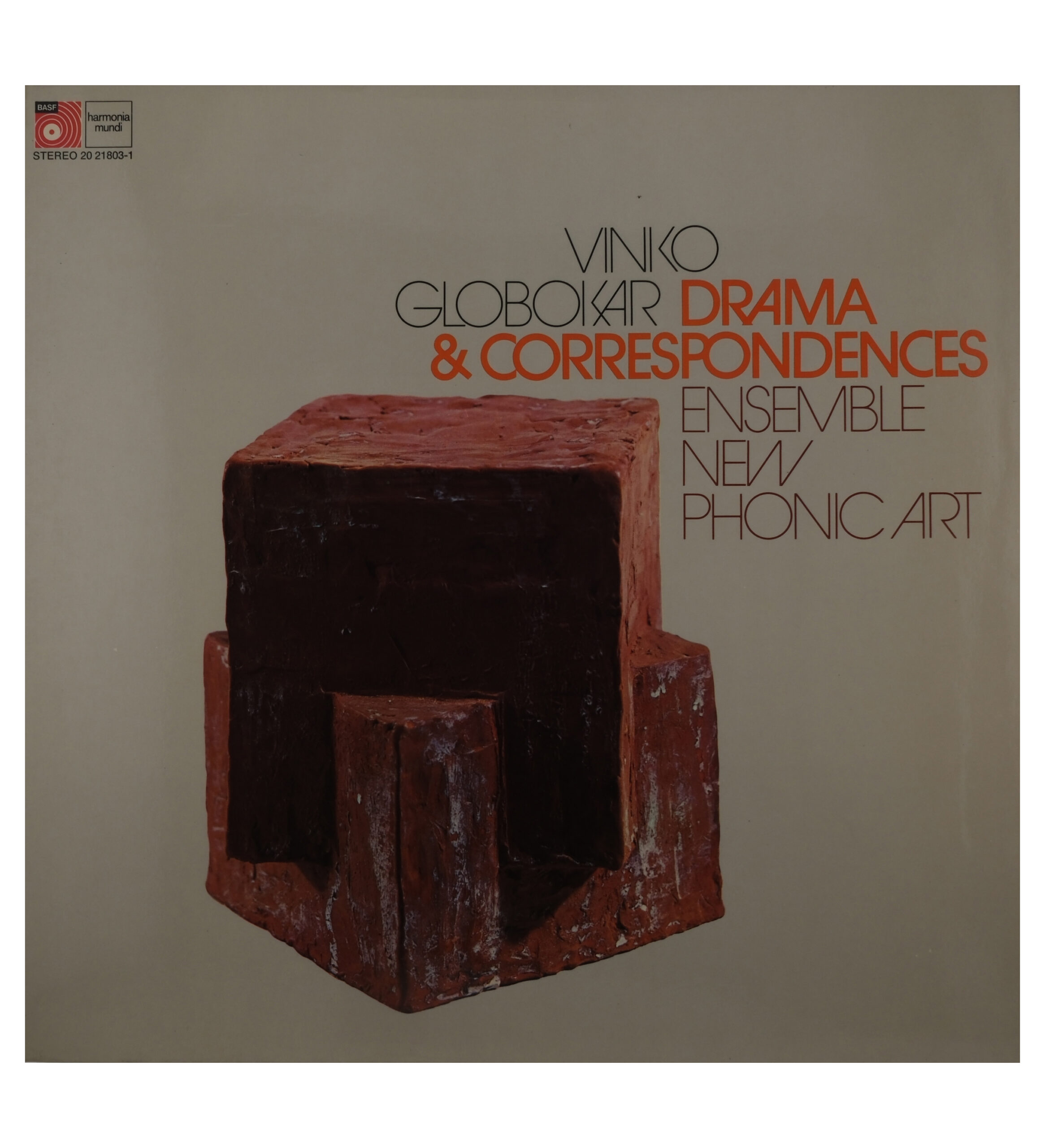 Vinko Globokar, Ensemble New Phonic Art - Drame et Correspondances, 1974