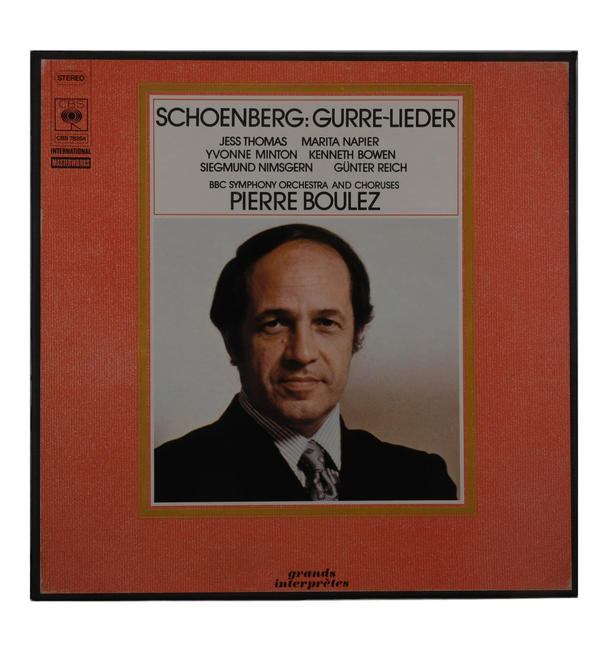Schoenberg - Boulez, 1975, CBS, BBC Symphony Orchestra - Stereo