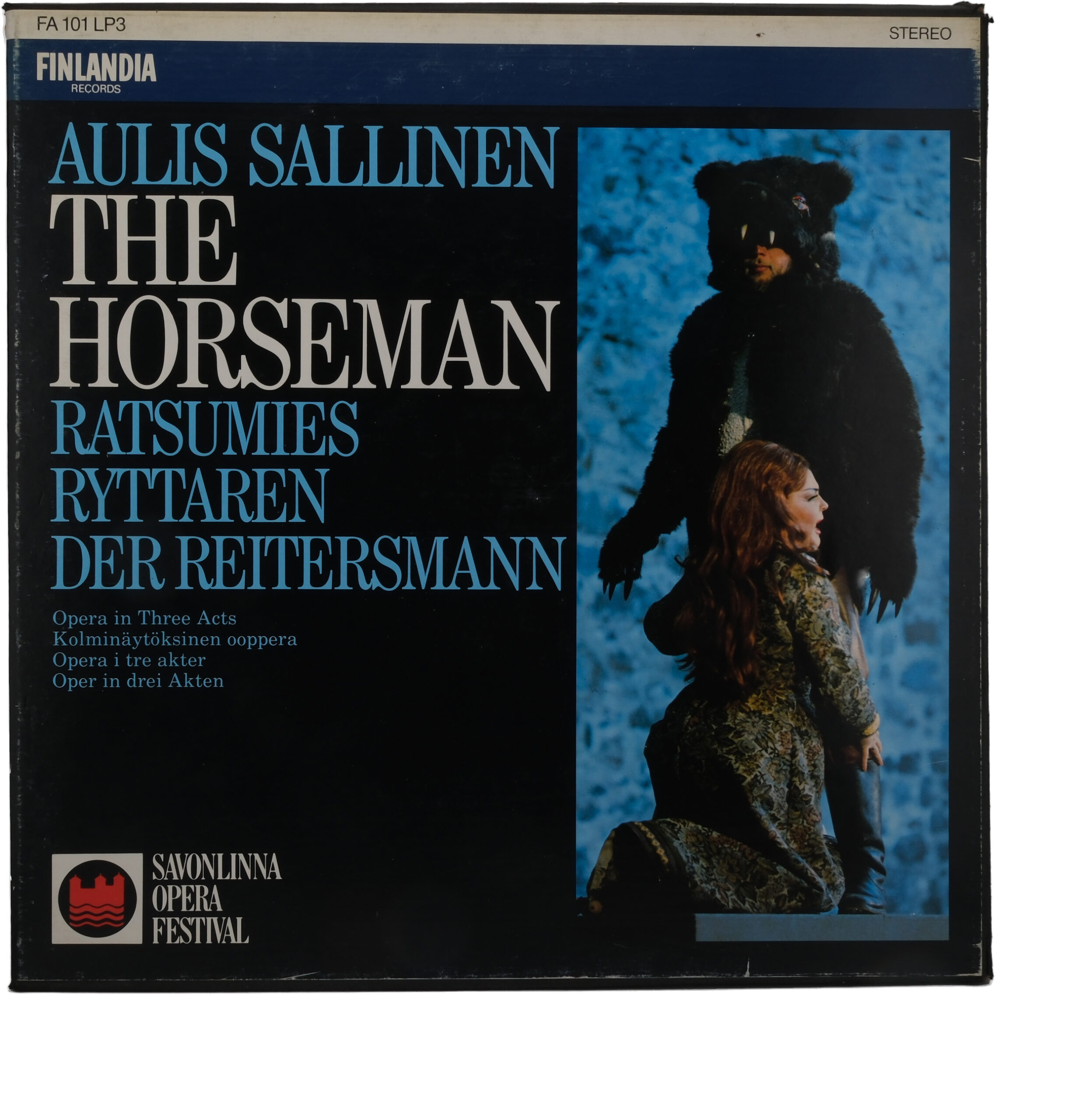 Aulis Sallinen - Le Cavalier Opéra 3 Actes 1979 Stereo