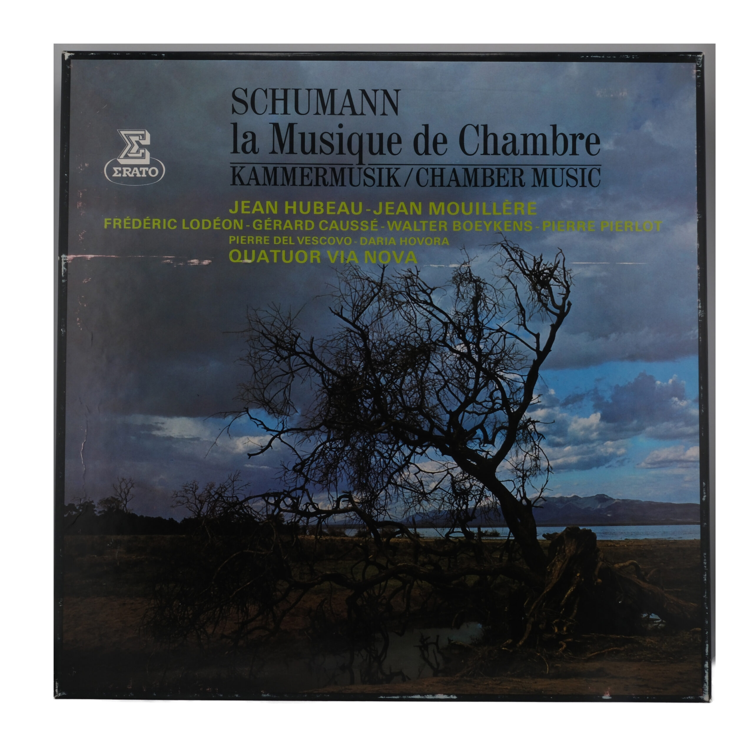 Schumann - Jean Hubeau, Quatuor Via Nova, Musique de Chambre, 1981