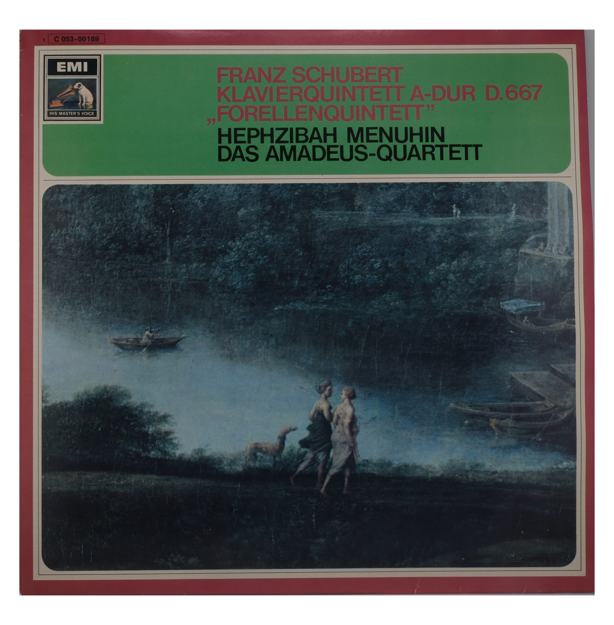 Schubert Menuhin Amadeus Quintette Piano La Truite Stéréo