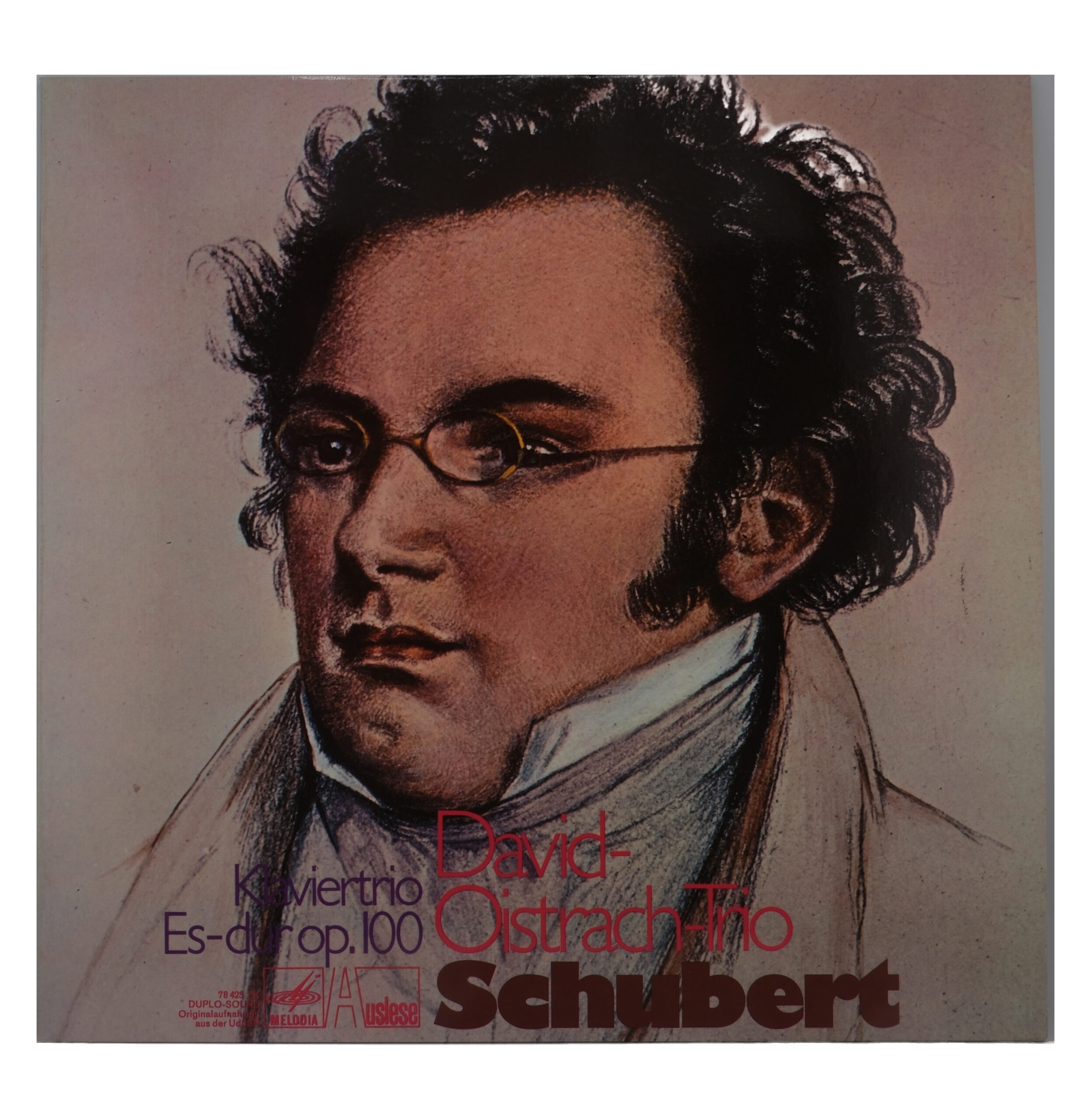 Schubert Trio n°2 en Mi bémol, Oistrach Trio, 1966