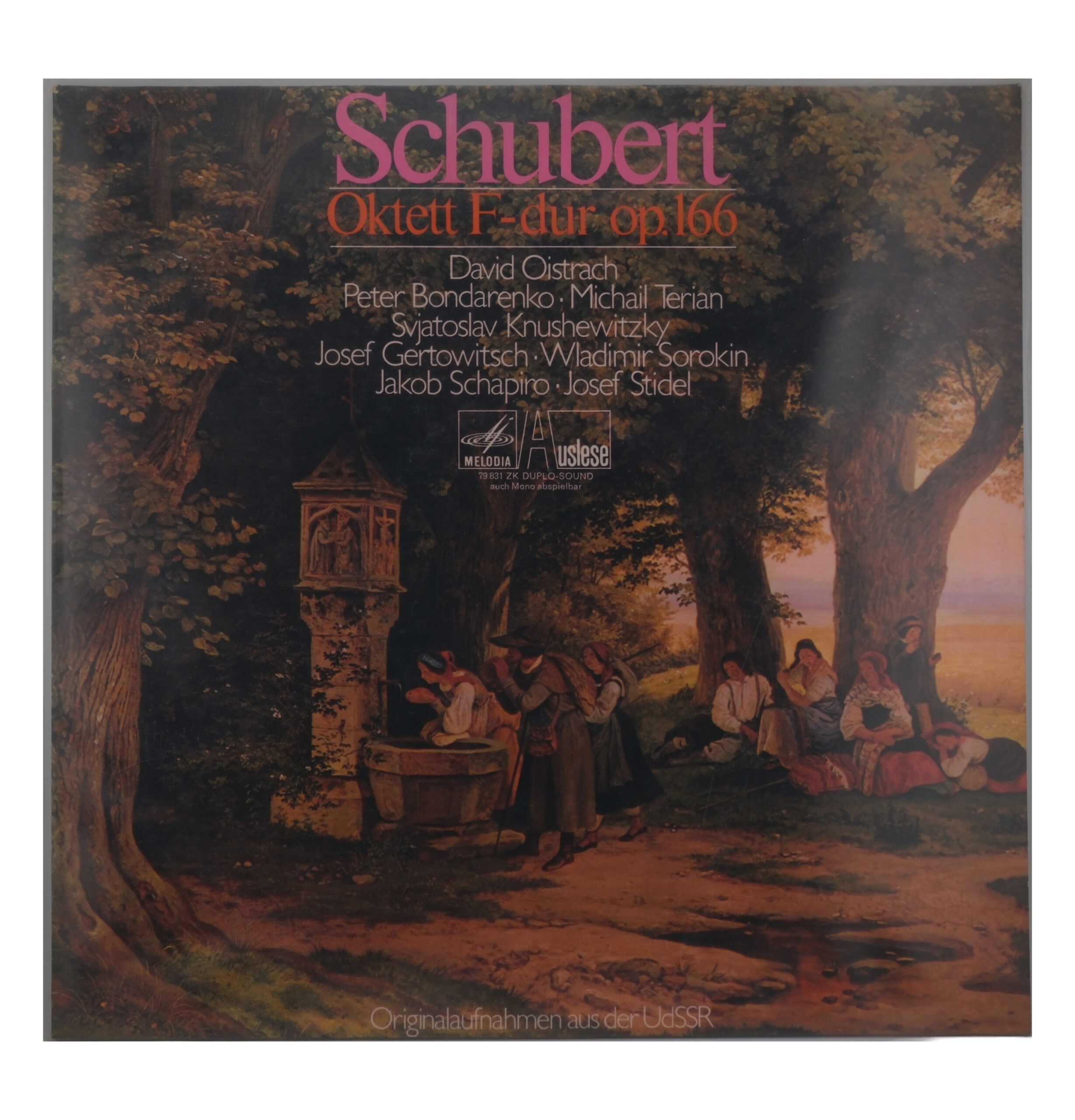 Schubert, Oistrach - Octuor en Fa Majeur Op.166, Melodia