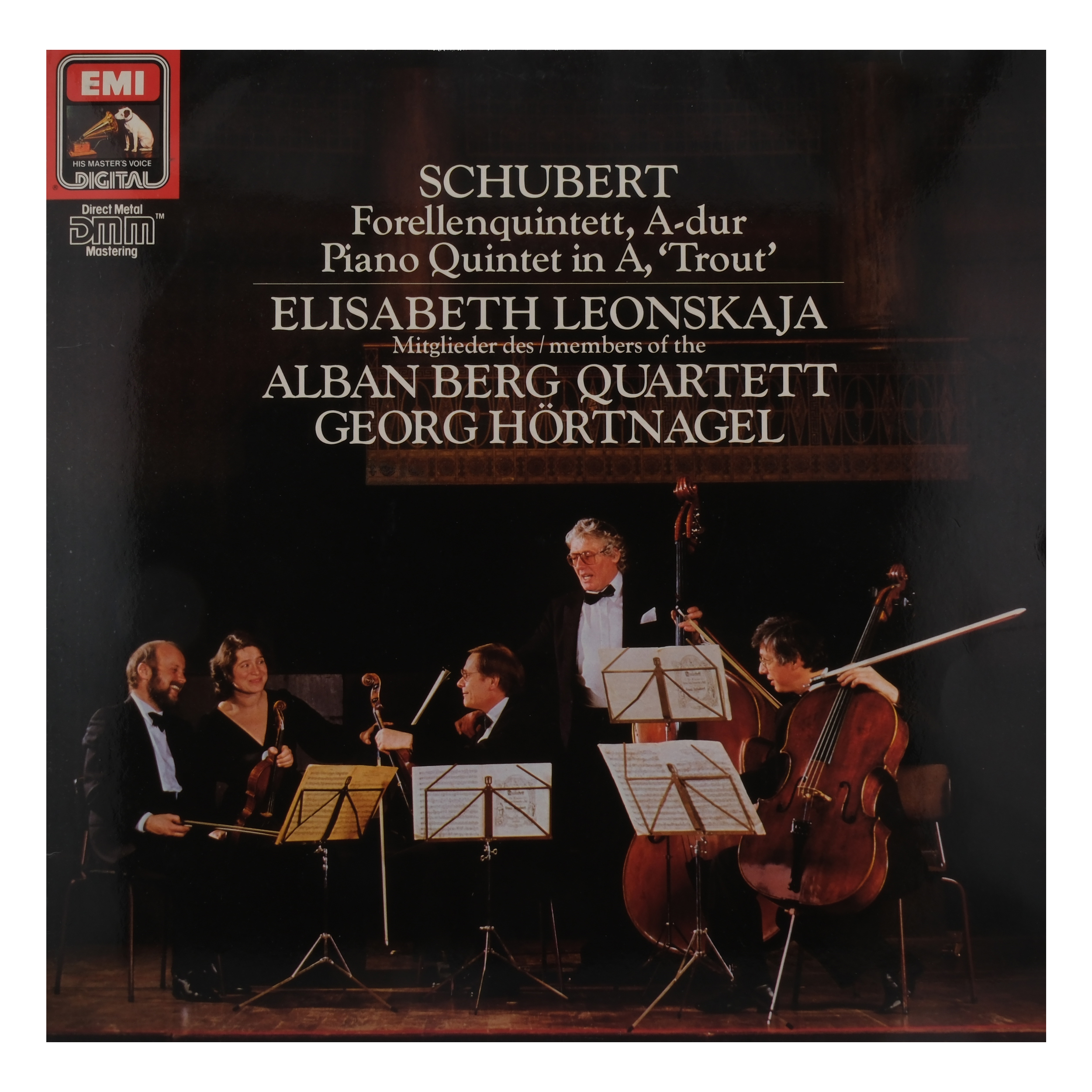 Schubert, Leonskaja, Alban Berg Qt, Quintette La Truite, 1986