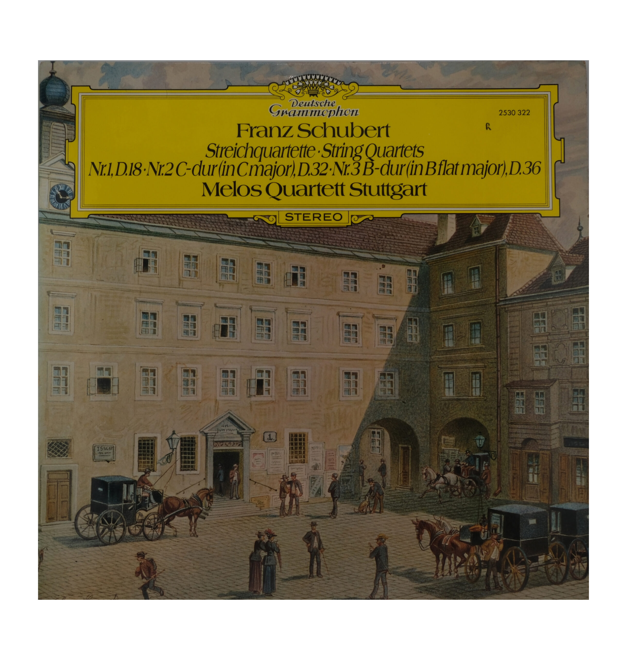 Franz Schubert, Melos Quartett, Quatuors à Cordes, 1973