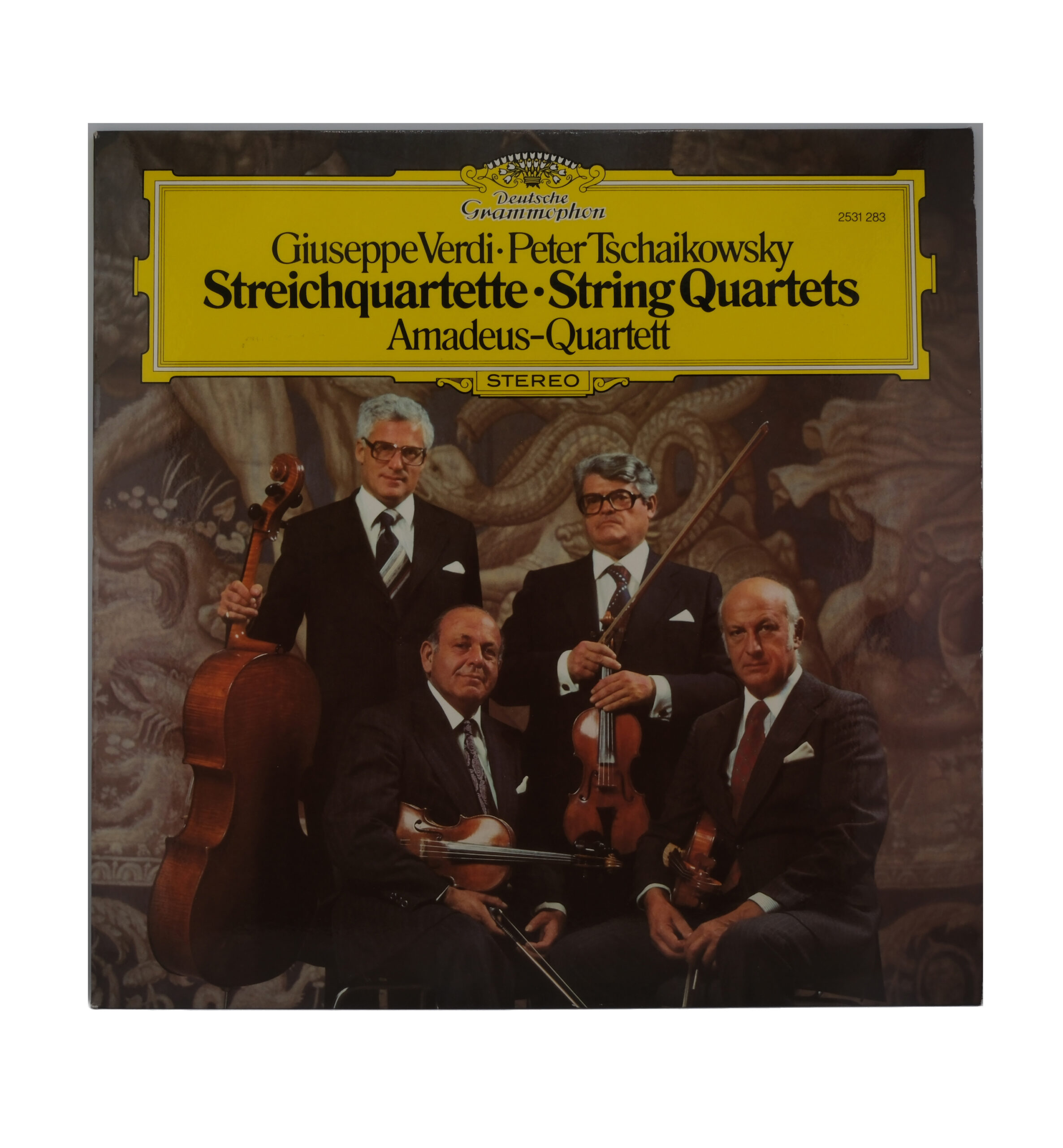 Verdi Tschaikowsky Quatuors Amadeus Quartett 1980 Stereo