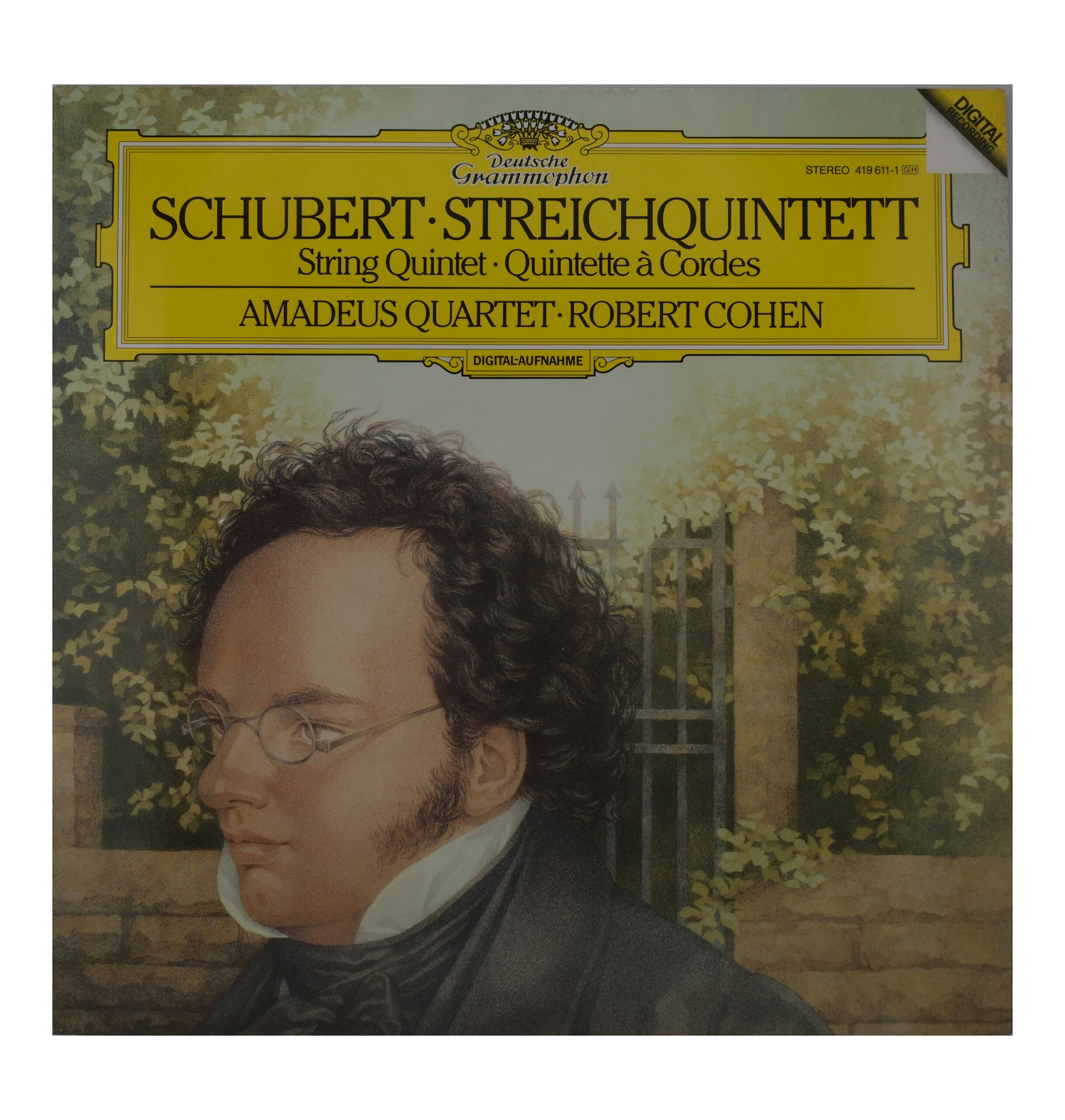 Schubert Robert Cohen Quintette C-Dur D 956 1987