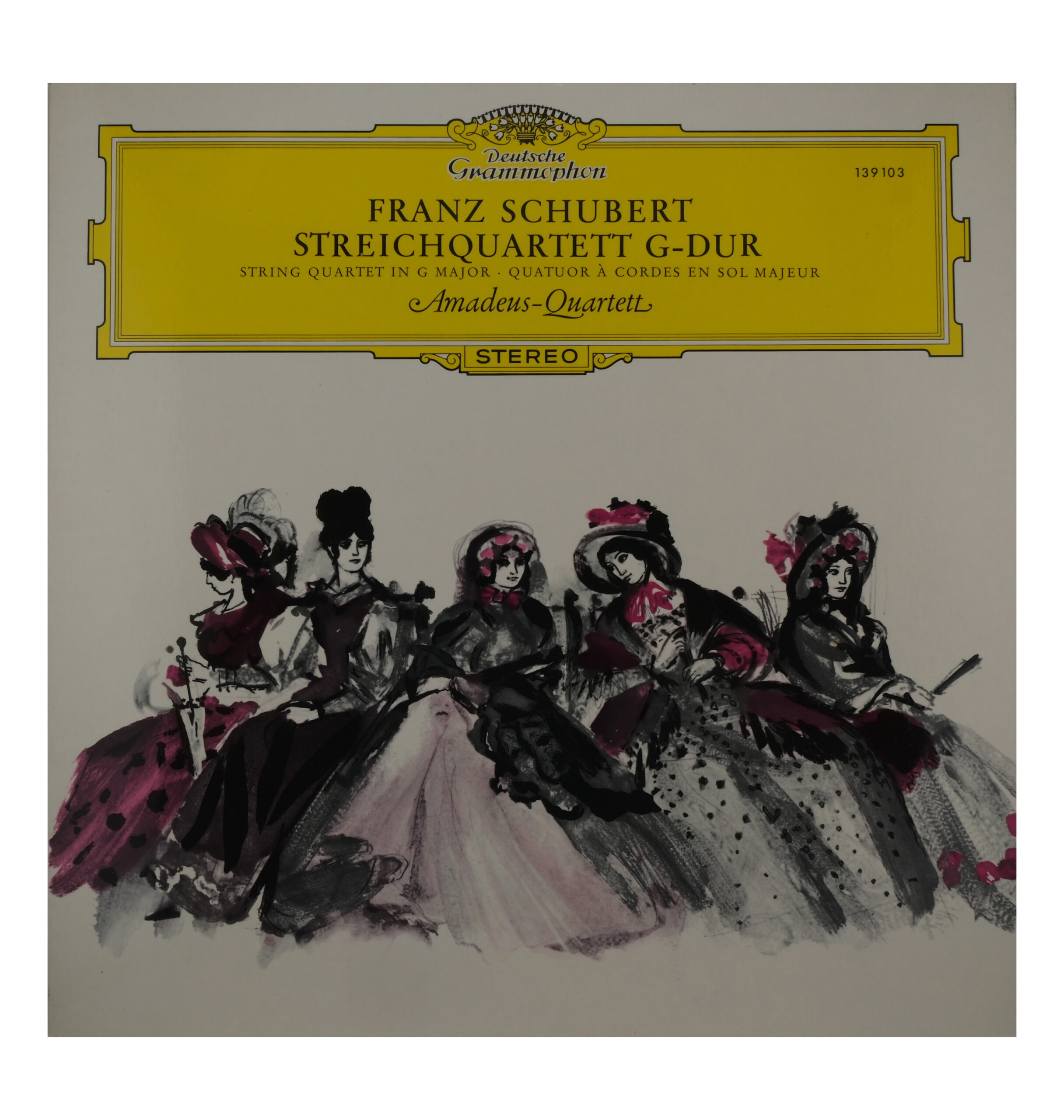 Schubert, Amadeus Quartett : Quatuor en sol majeur, D. 887