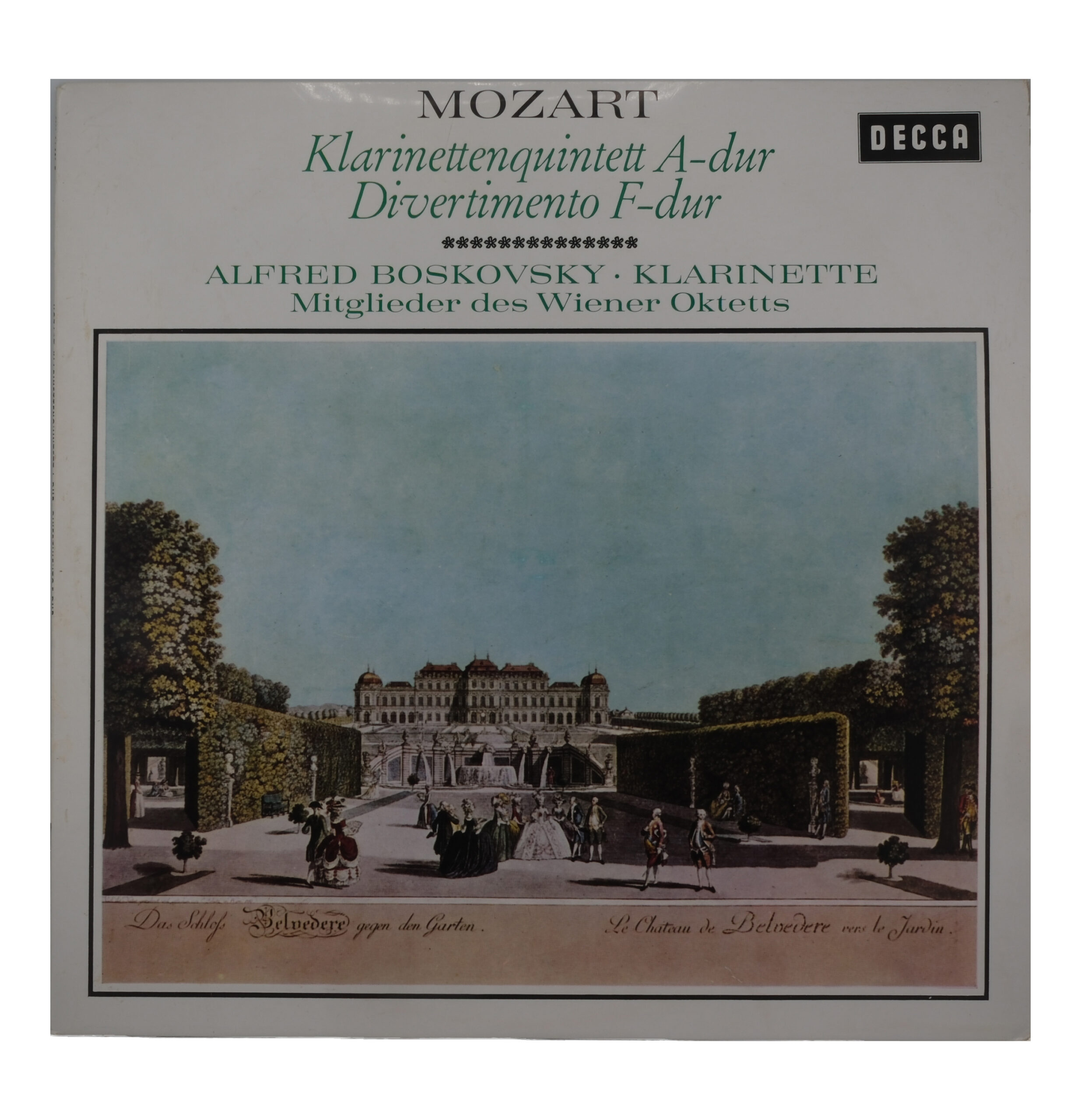 Mozart: Quintette & Divertimento - Boskovsky - 1964
