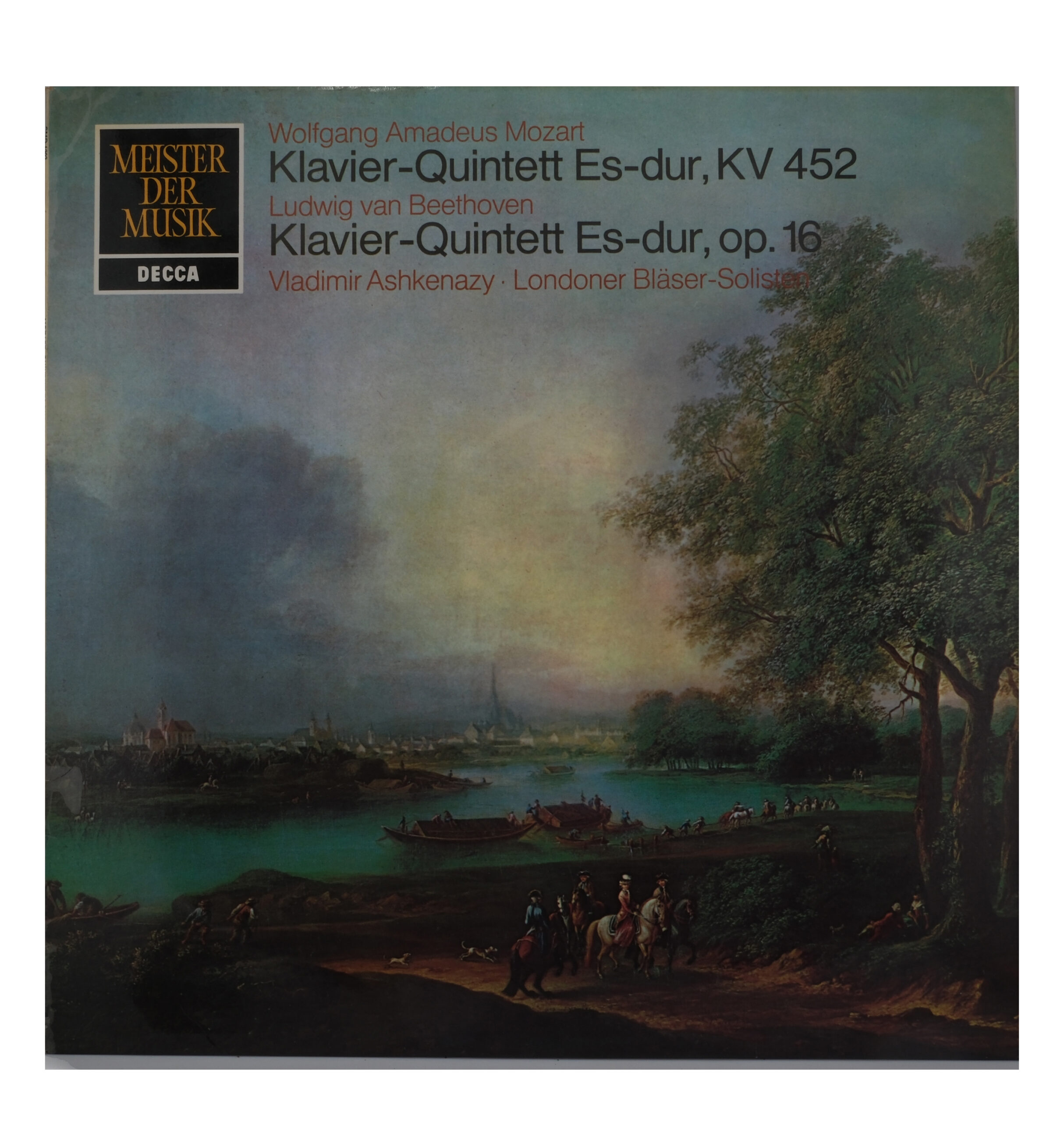 Mozart Beethoven Ashkenazy Quintettes pour Piano Decca 1952